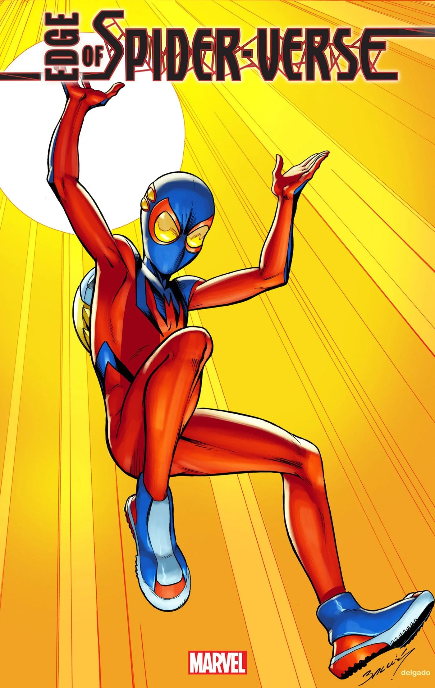 EDGE OF SPIDER-VERSE 3 MARK BAGLEY VARIANT [1:200]