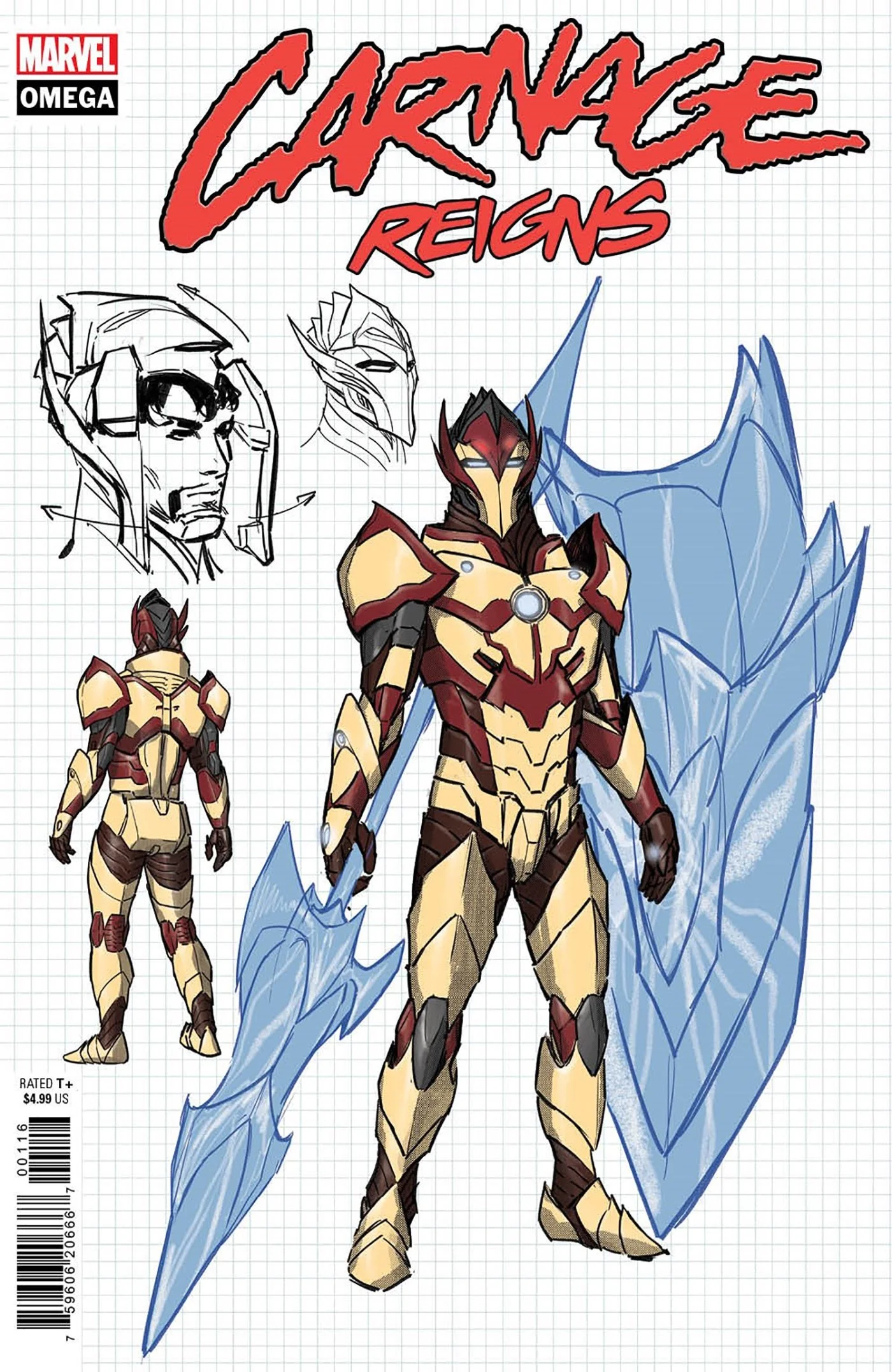 CARNAGE REIGNS OMEGA 1 JULIUS OHTA DESIGN VARIANT [1:10]