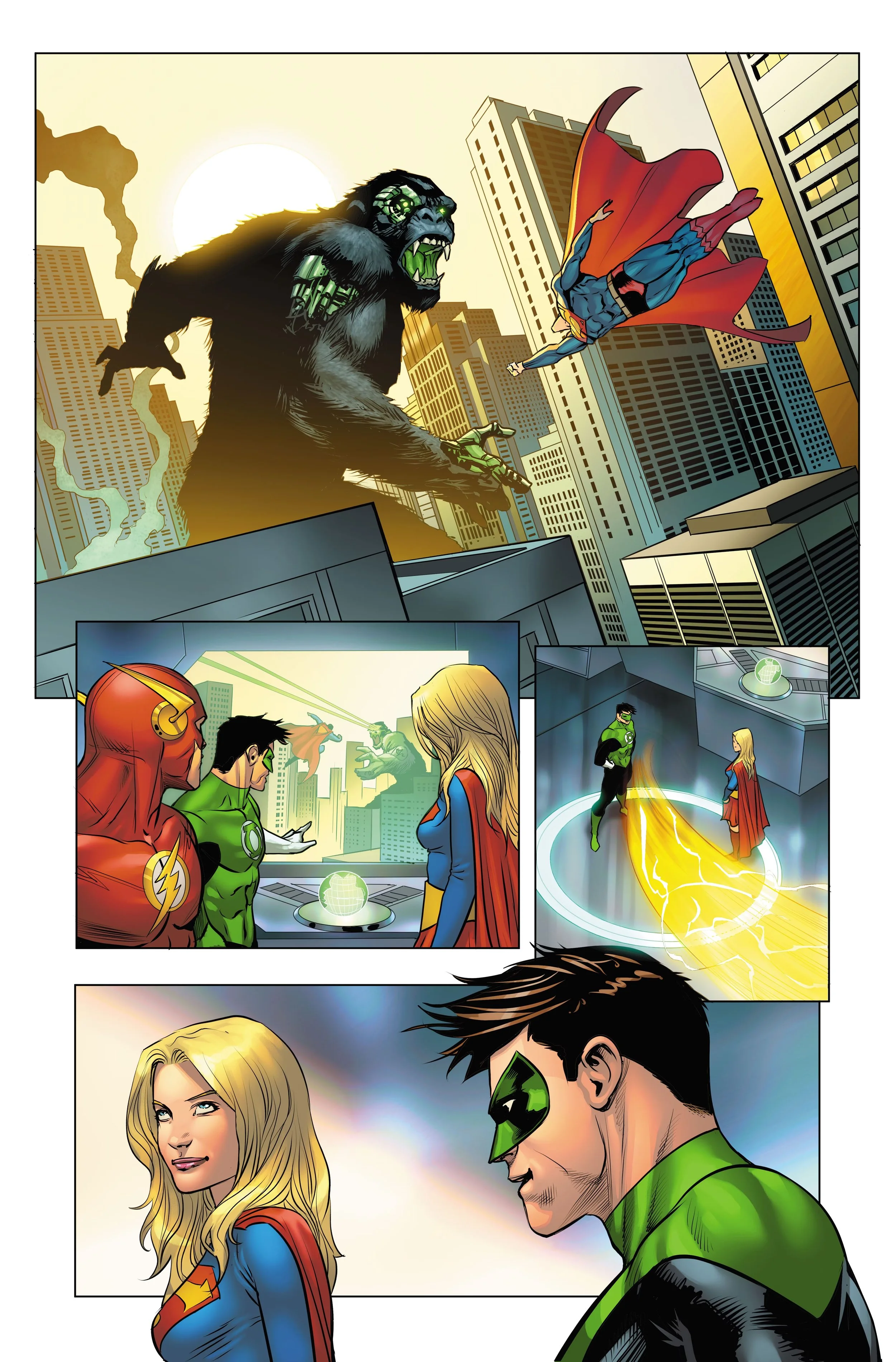   Interior artwork by Christian Duce and Luis Guerrero | DC Comics  