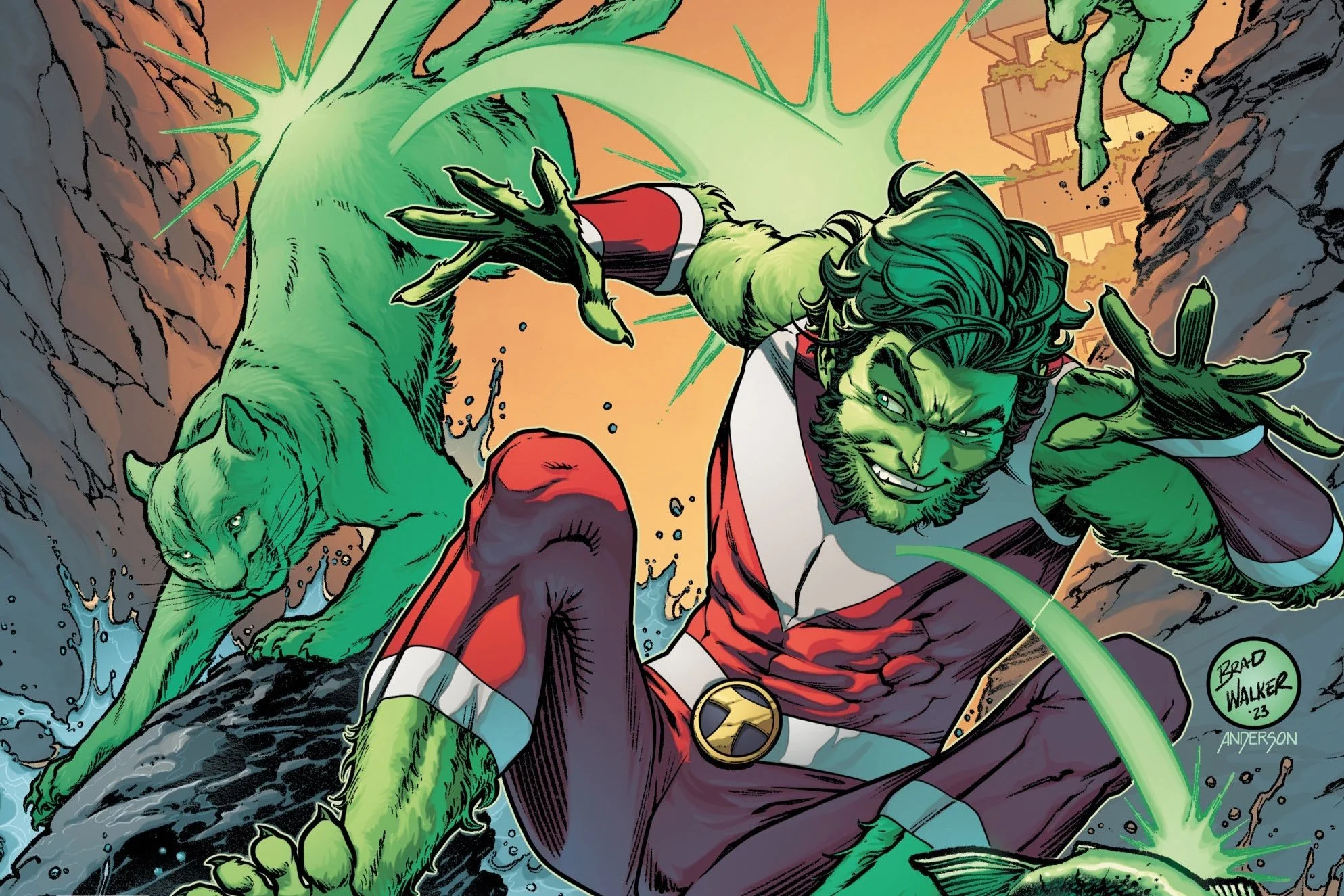 DC Preview: Titans: Beast World Evolution #1