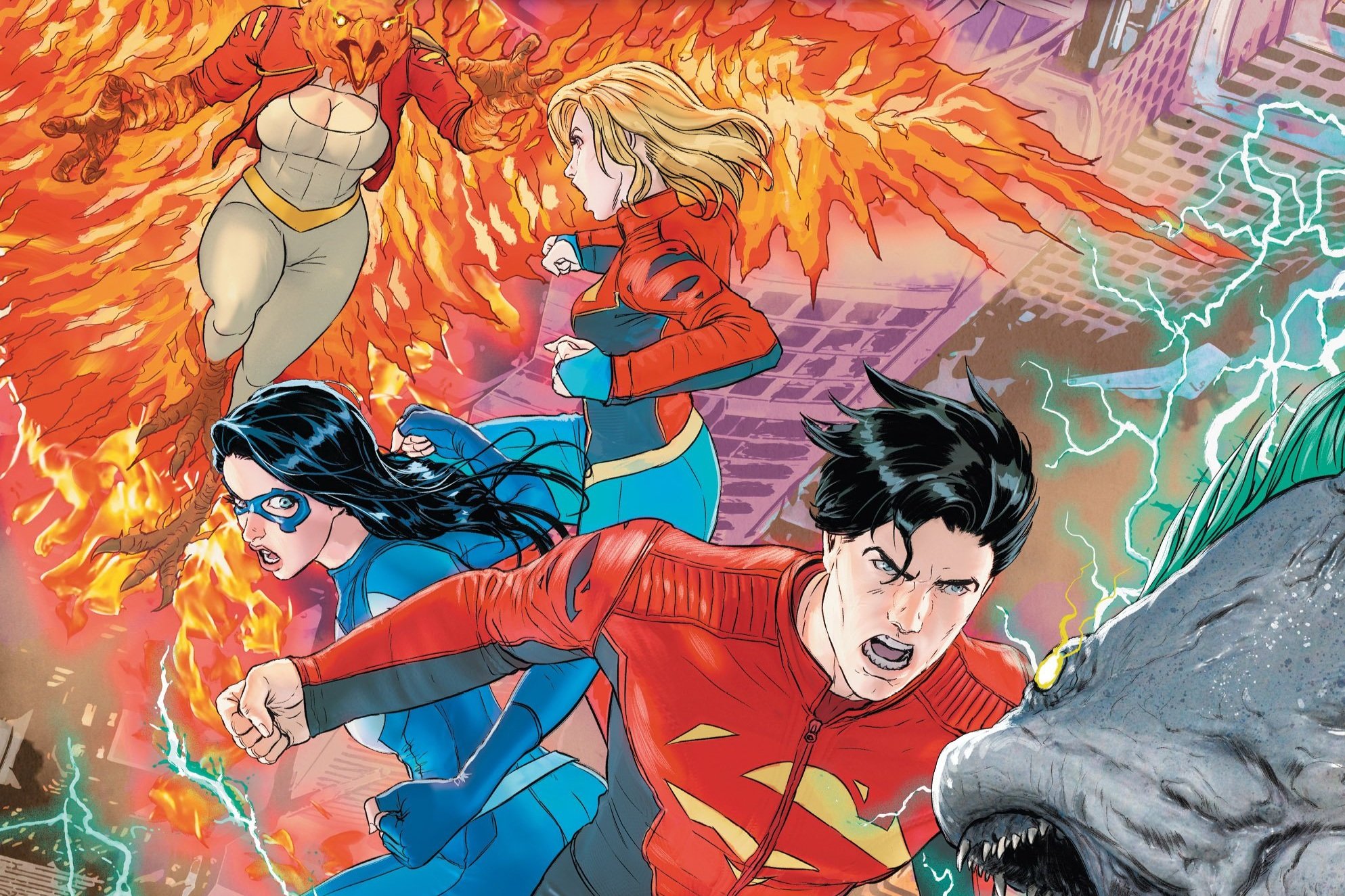 DC Preview: Titans: Beast World Tour Metropolis #1