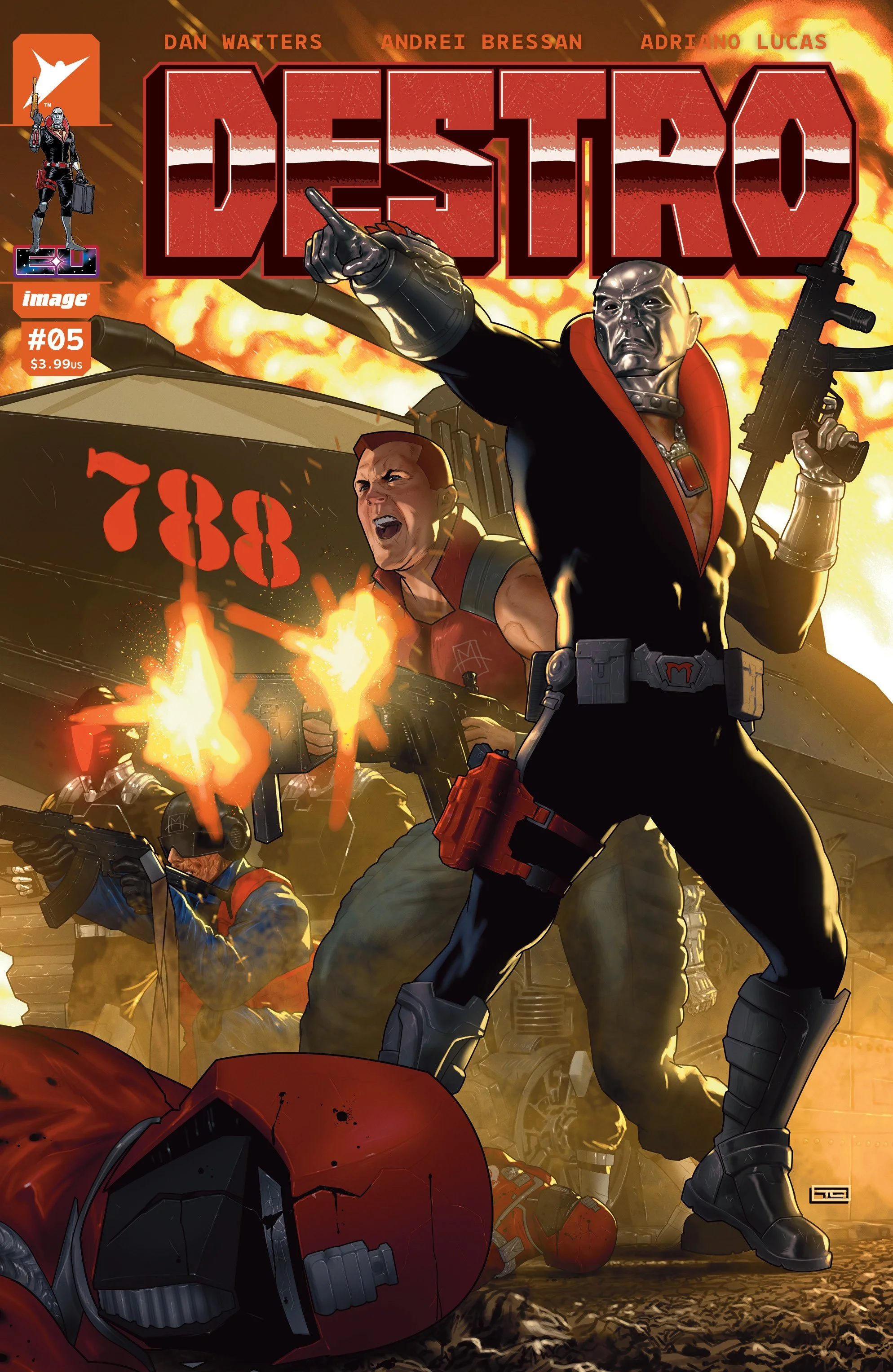 First Look: The Road to ‘G.I. JOE’ Ends In ‘Destro’ #5 — Derby Comics