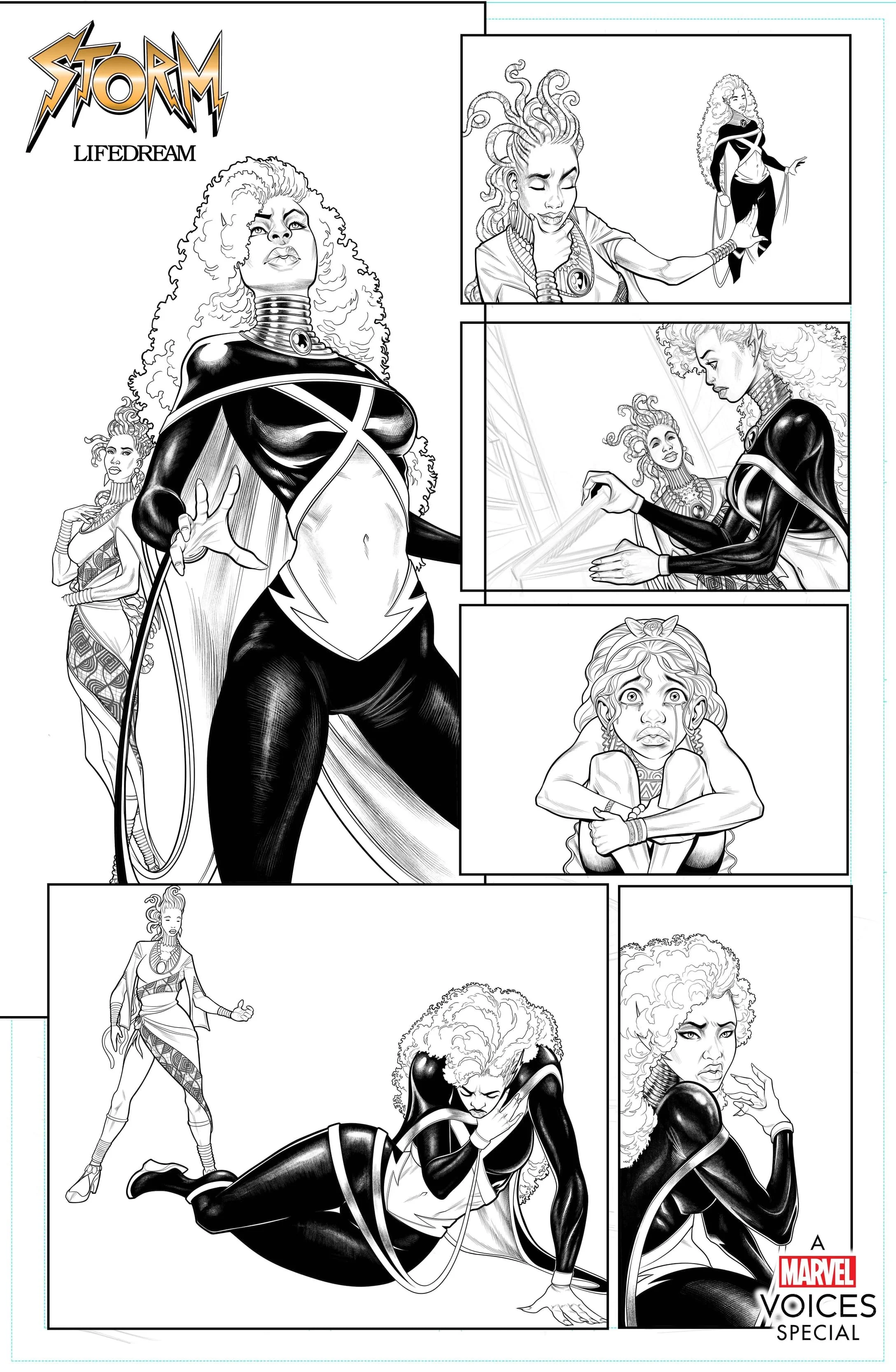   Interior art by Charles Stewart III (Marvel Comics)  
