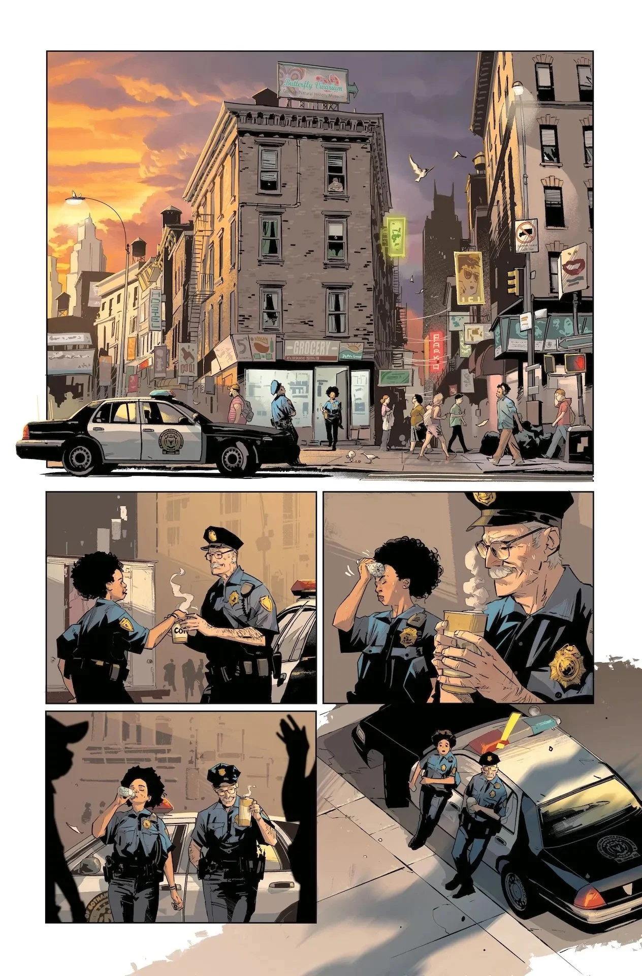  Interior art (DC Comics) 