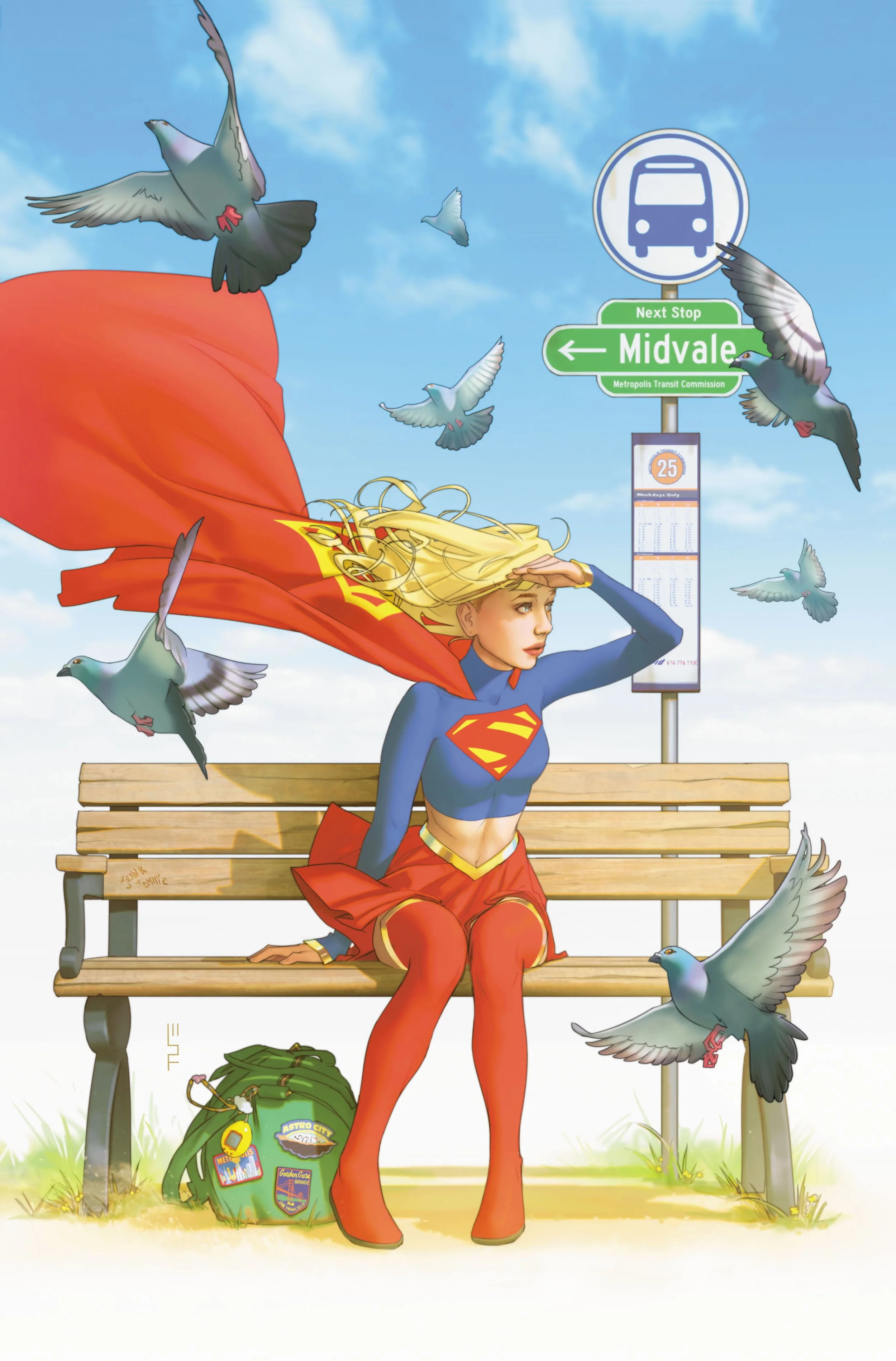  Variant cover by W. Scott Forbes (DC Comics) 