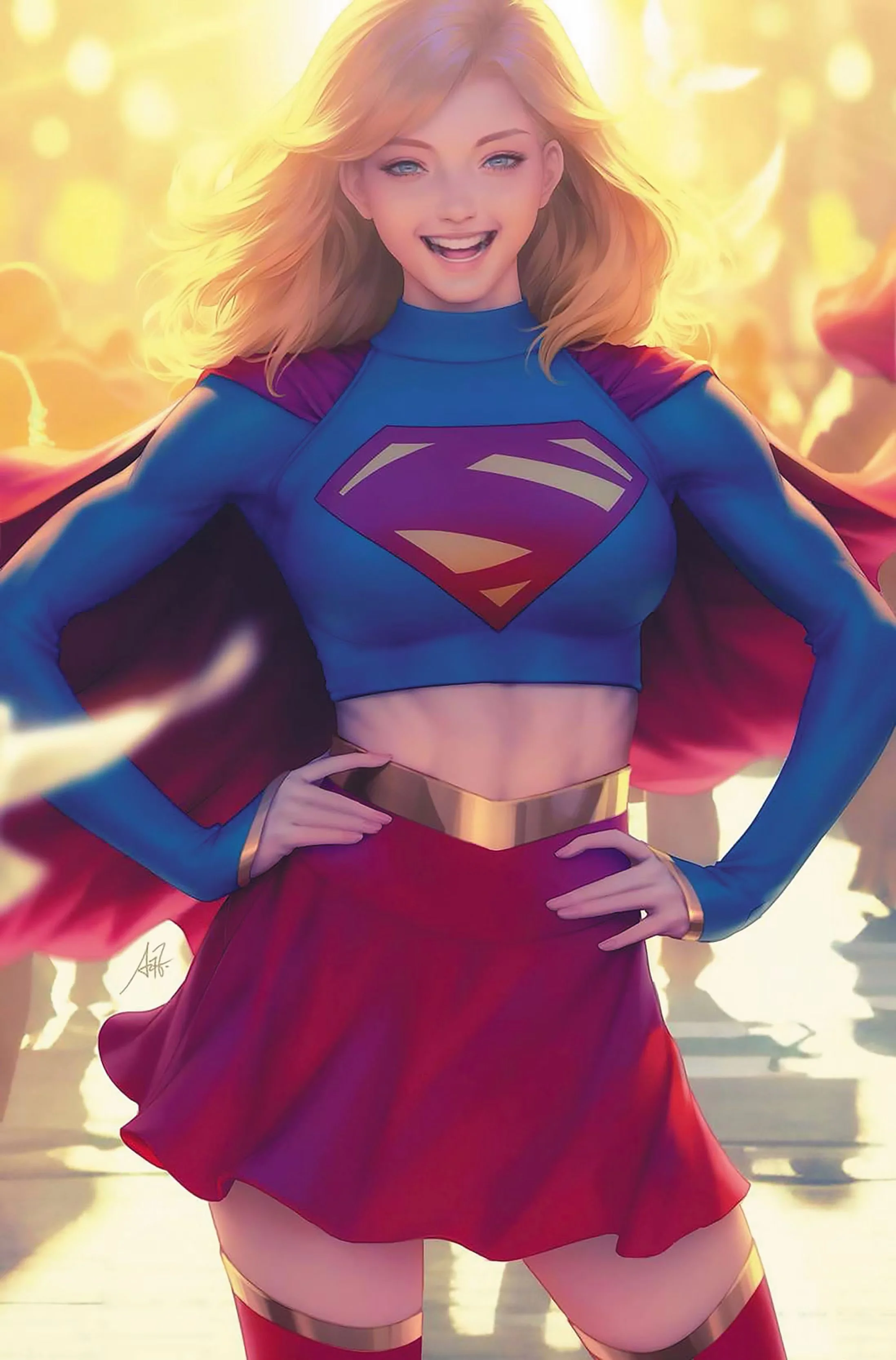  Variant cover by Stanley “Artgerm” Lau (DC Comics) 