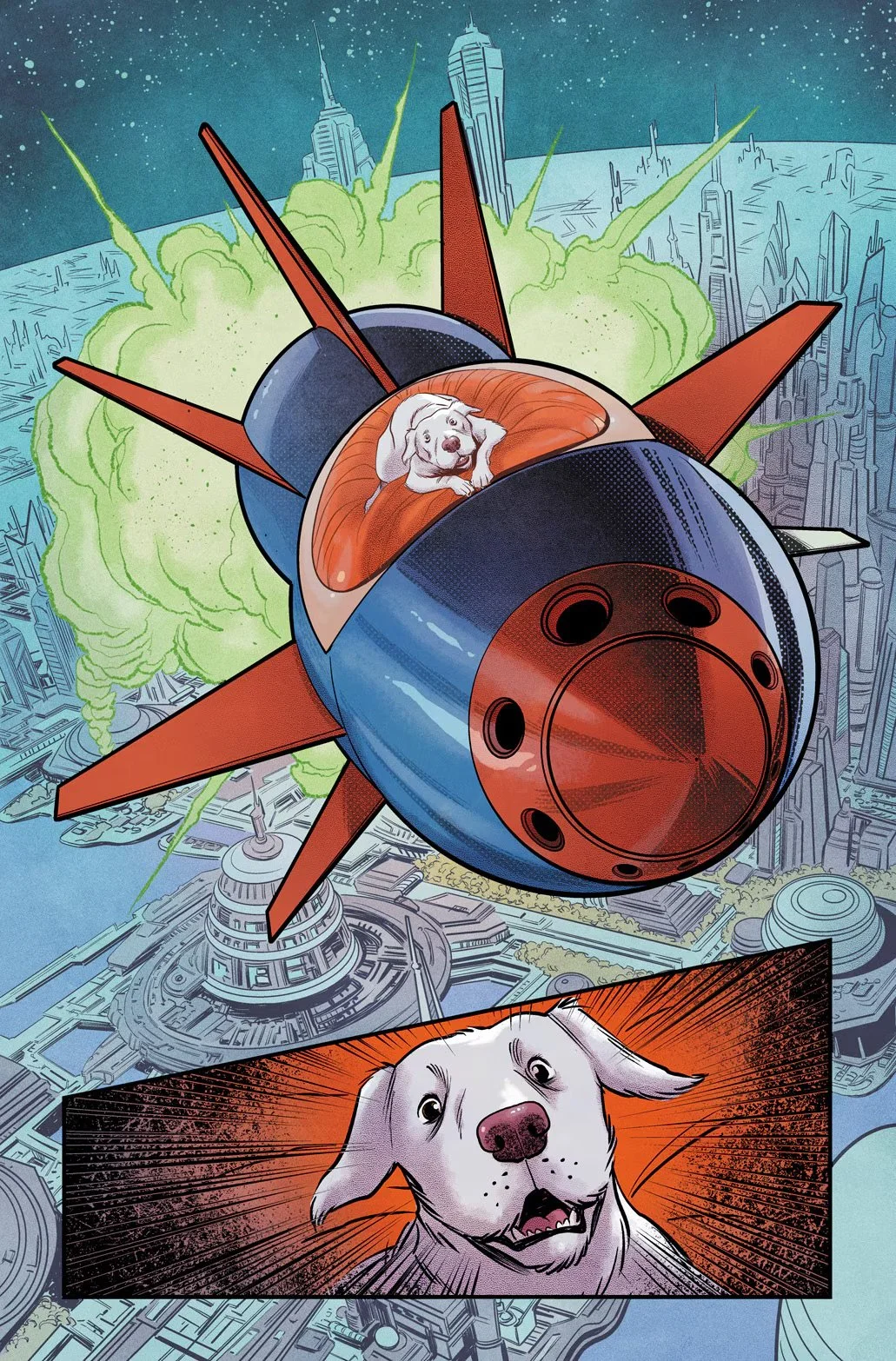  Interior art by Mike Norton (DC Comics) 