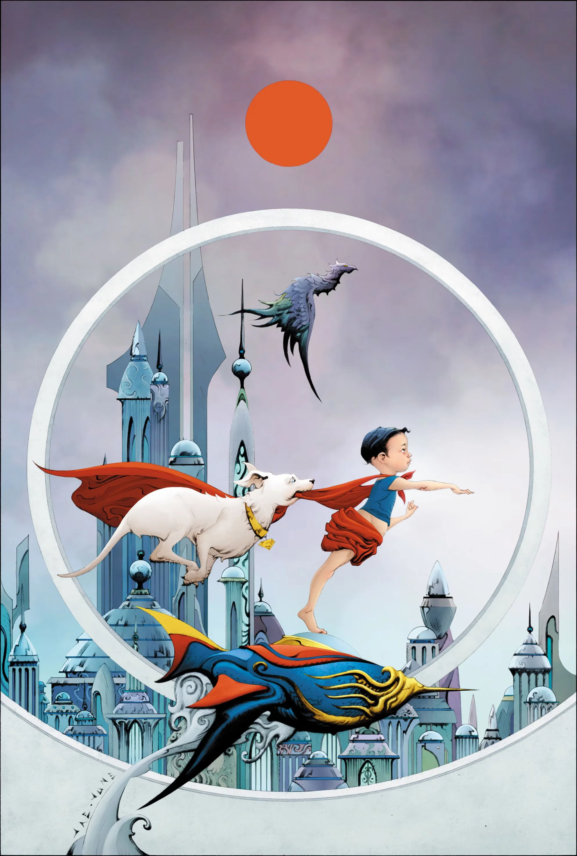  Main cover by Jae Lee and June Chung (DC Comics) 