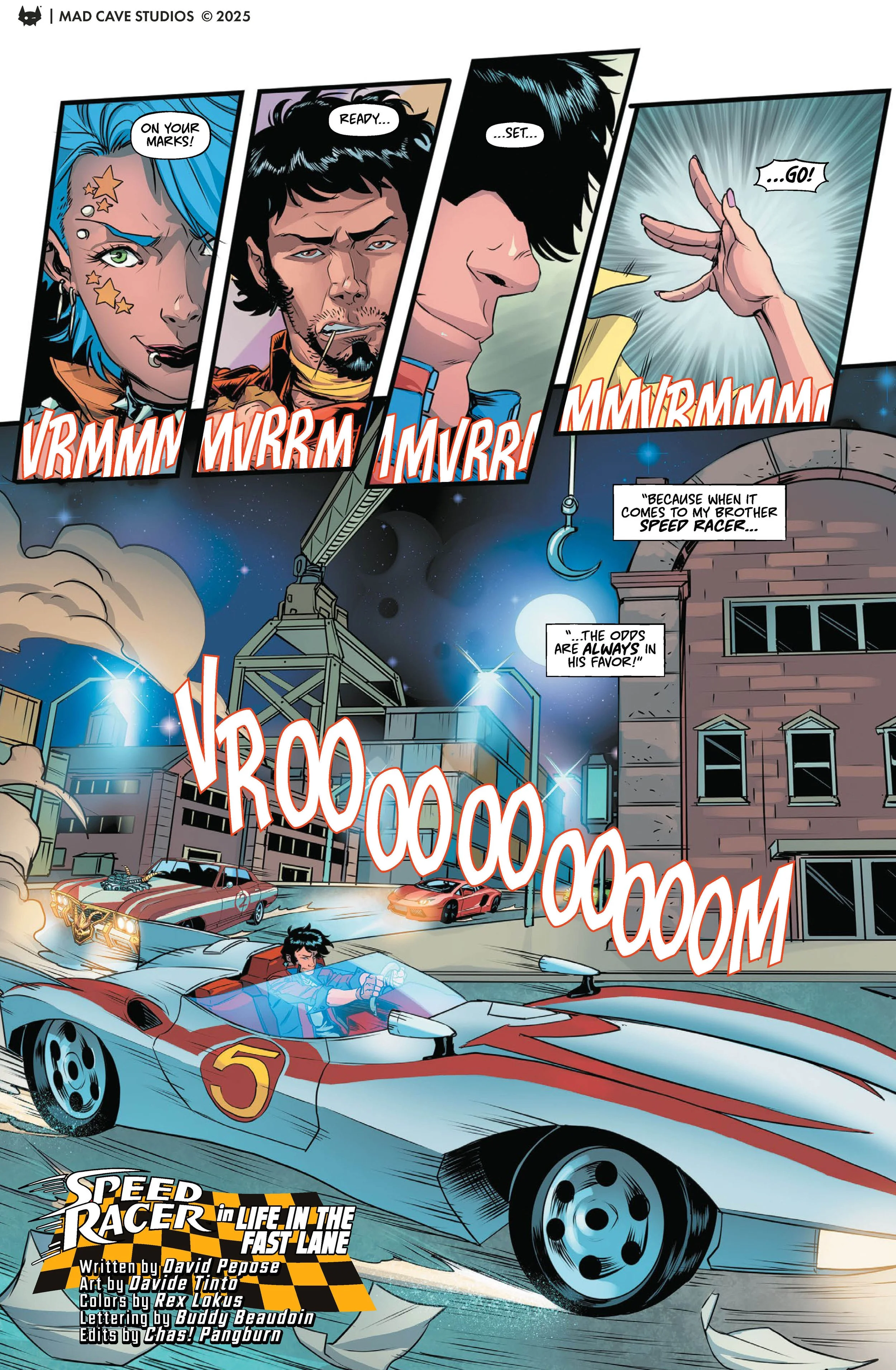 Advanced Review: ‘Speed Racer’ #1 Is Off To The Races — Derby Comics