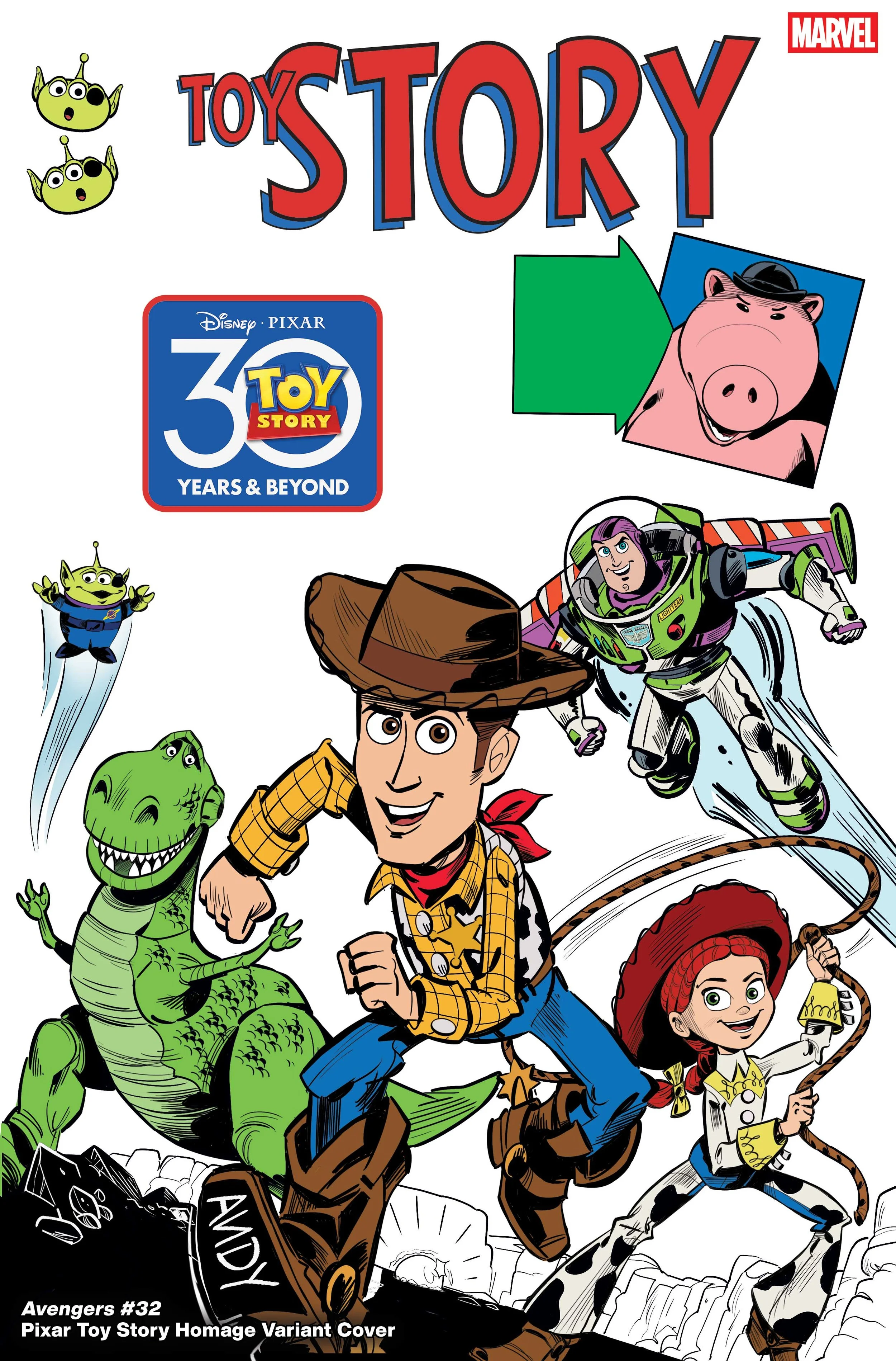 Marvel Celebrates 30th Anniversary of ‘Toy Story’ with Special Variant Covers