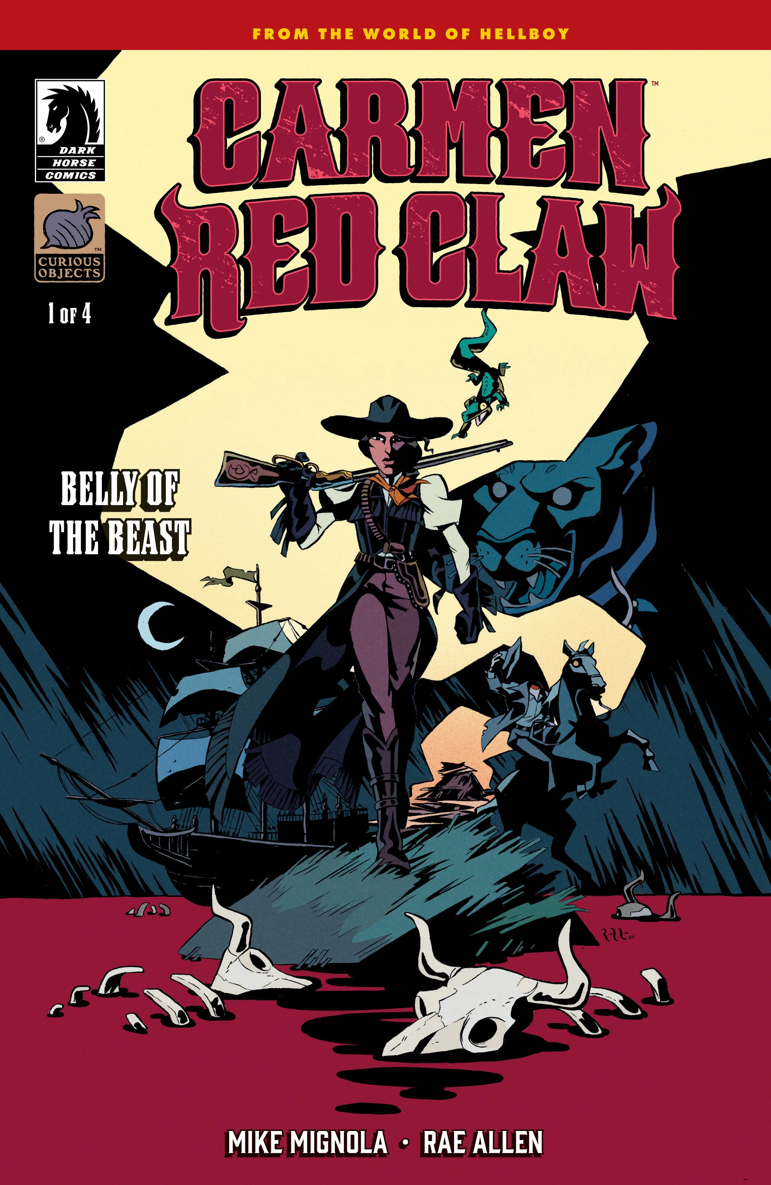The Hellboy Universe Goes West In ‘Carmen Red Claw’