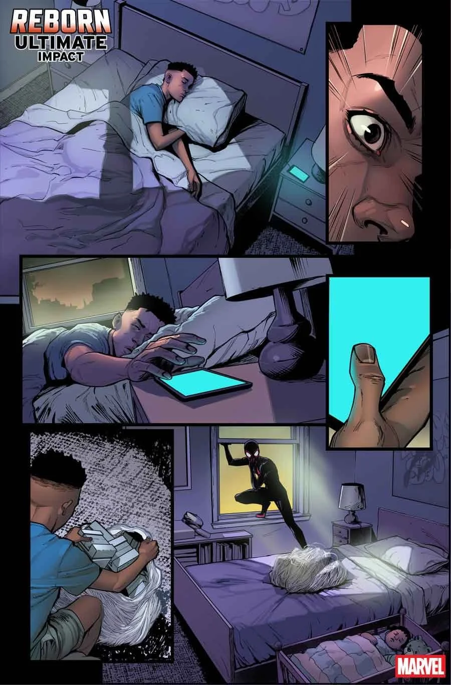 Ultimate Impact: Reborn #1 interior pages