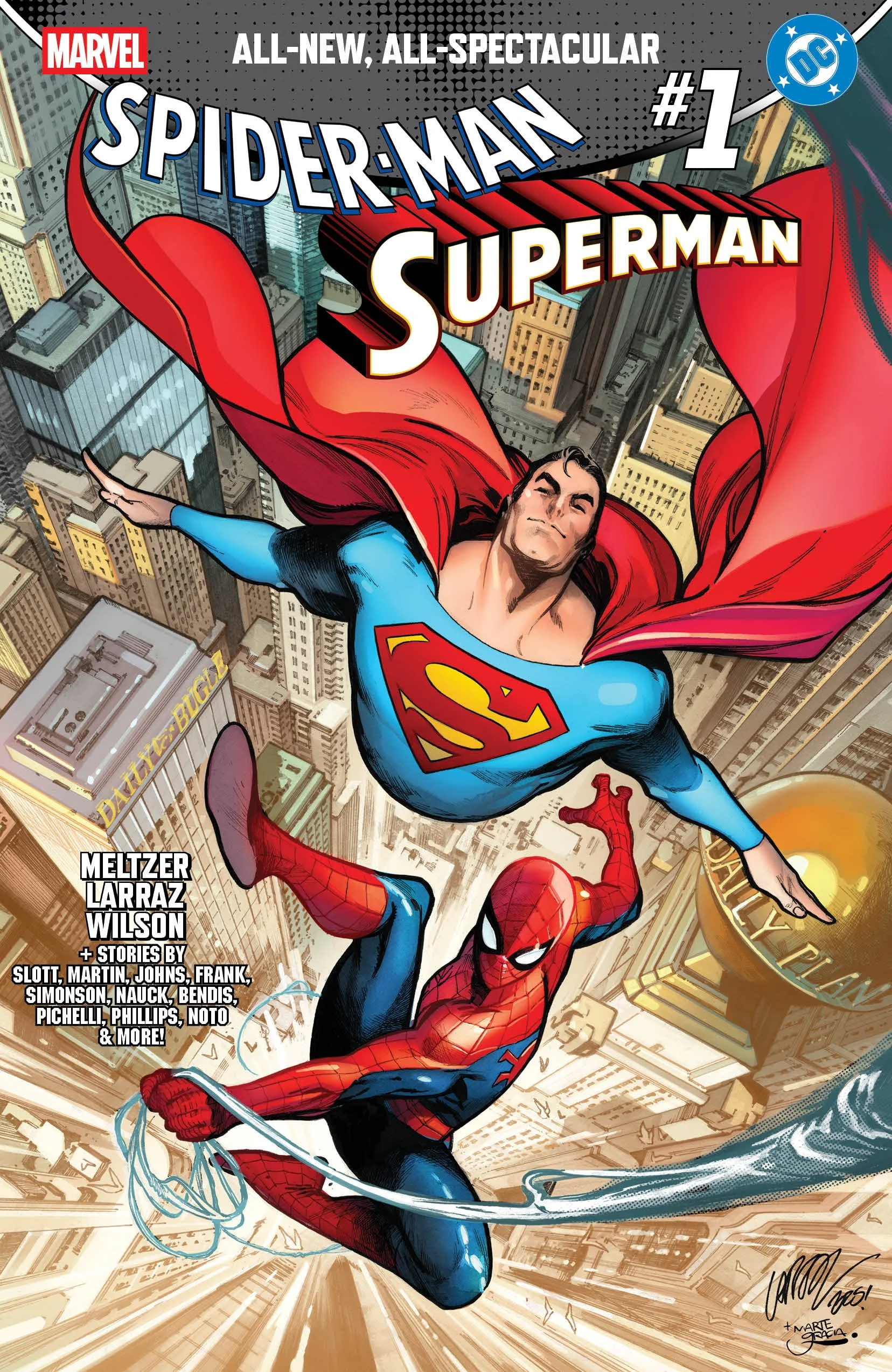 Marvel Reveals Bonus Stories for ‘Spider-Man/Superman’ #1