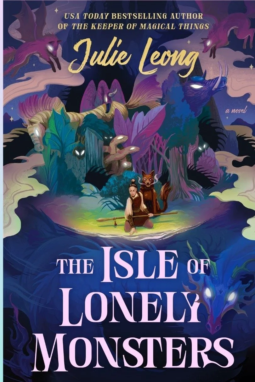US cover of The Isle of Lonely Monsters by Julie Leong