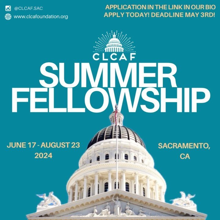 ‼️APPLICATION DEADLINE EXTENDED TO MAY 3rd‼️

Please apply in the link in our bio and share with anyone you think may be interested in this great opportunity! 

Contact internship@clcaf.org for any questions !
