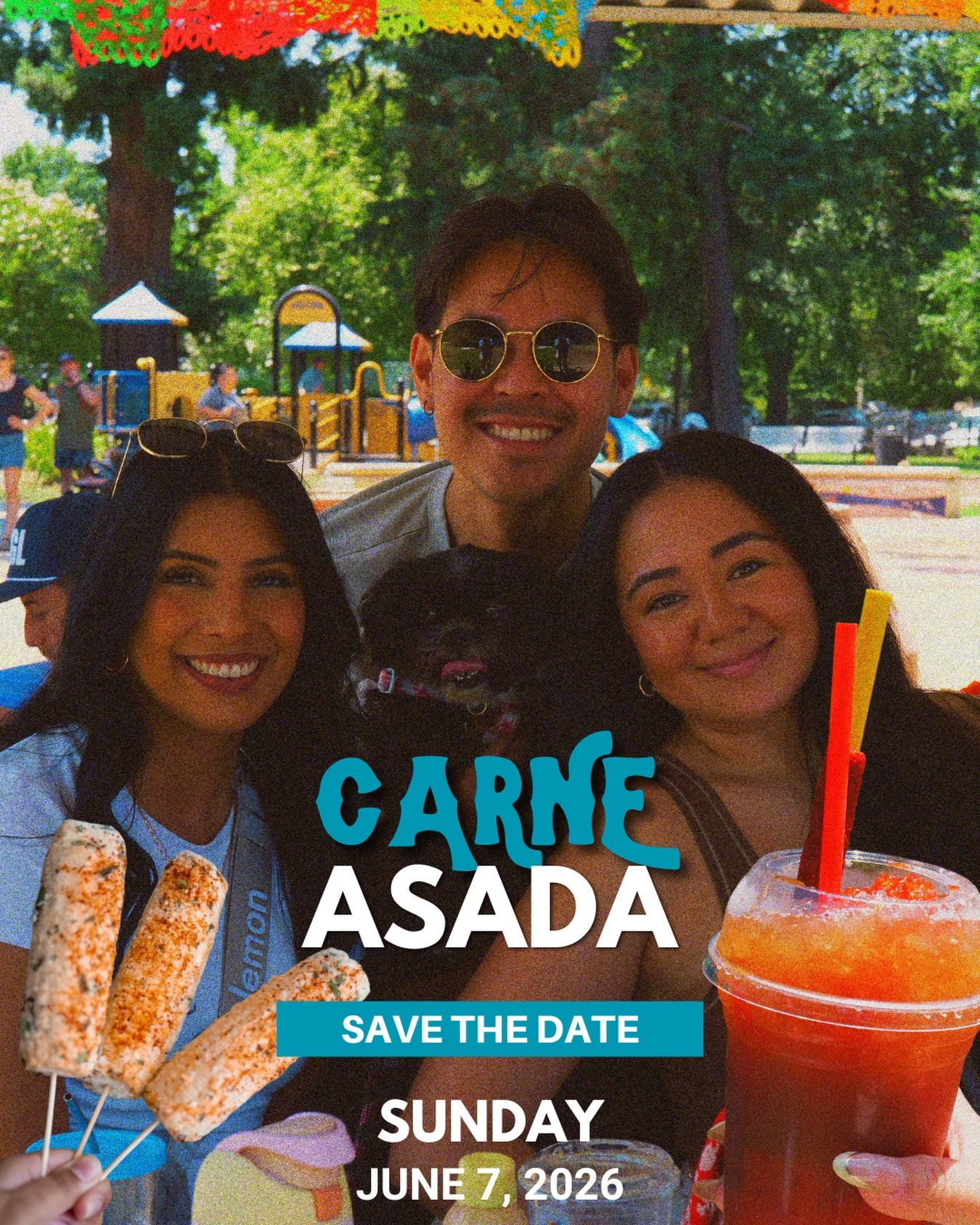 SAVE THE DATE! 
Come to our Carne Asada June 7th, 2026🕺
Enjoy great food, good music, and better company. 
More information on location and time to come soon. 
Nos vemos ✌️