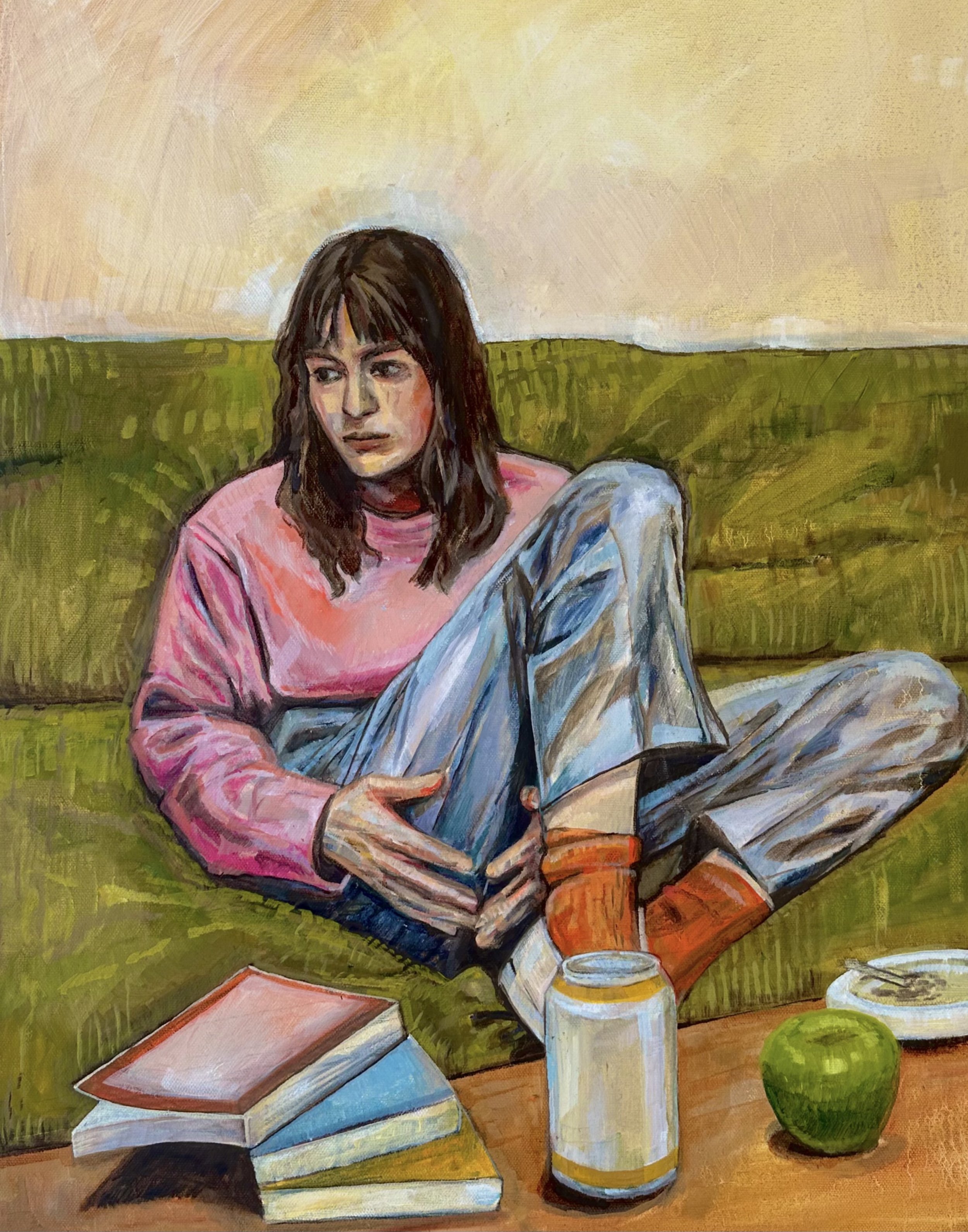 Another Day, Another Day, As They Say - Oil on canvas - 