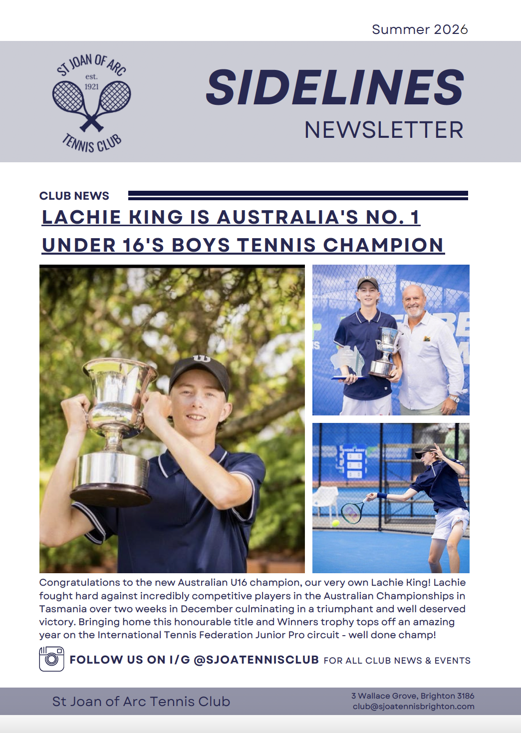 Sidelines Summer 2026