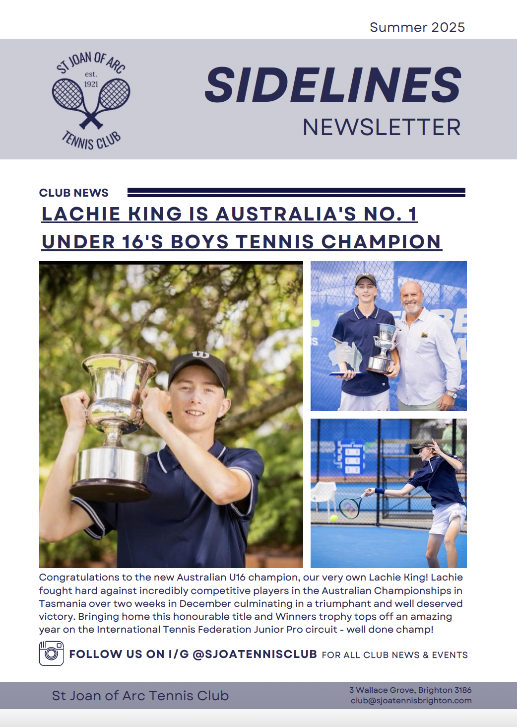 Sidelines Summer 2025/2026