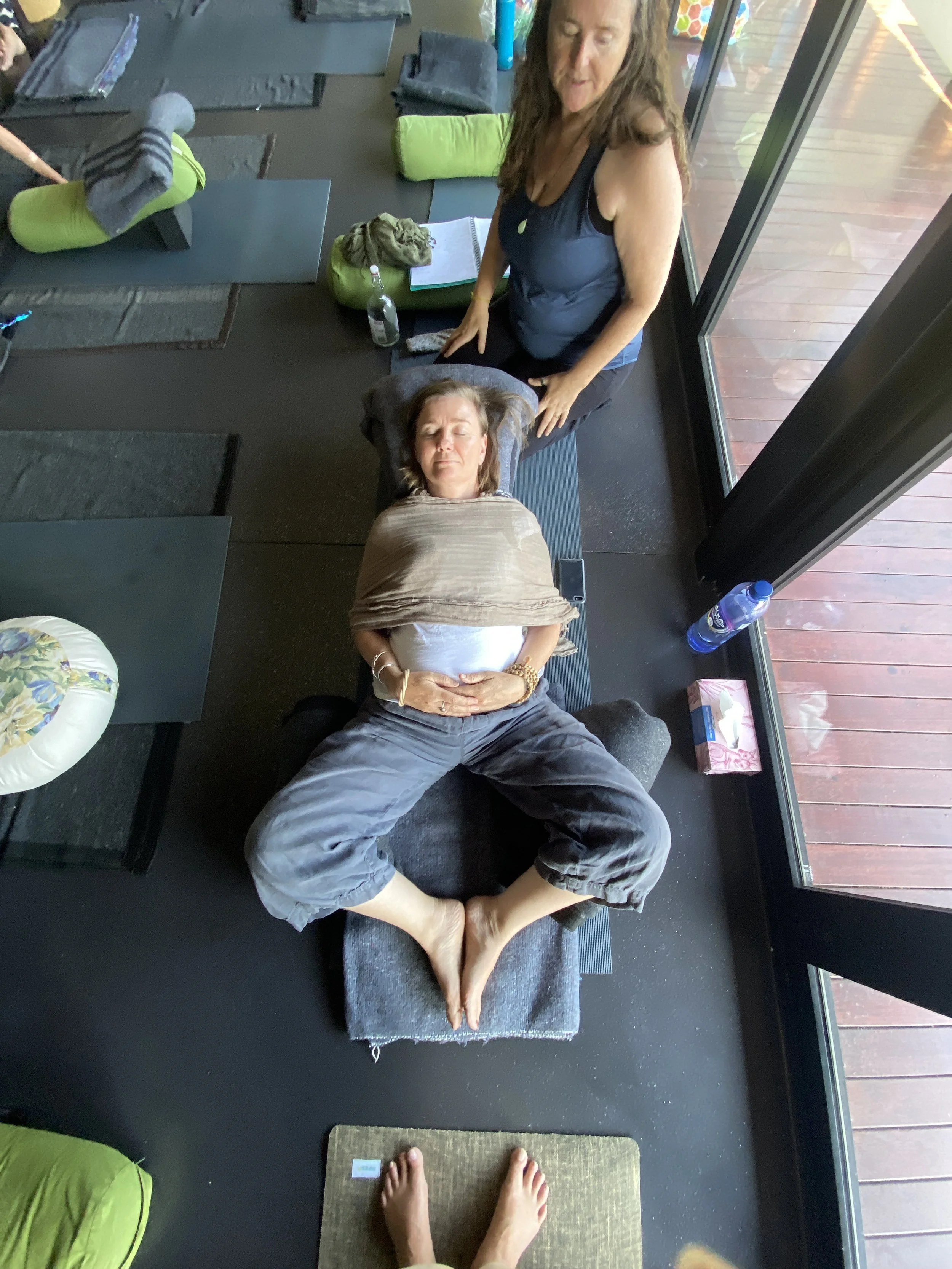 deep rest, restorative yoga