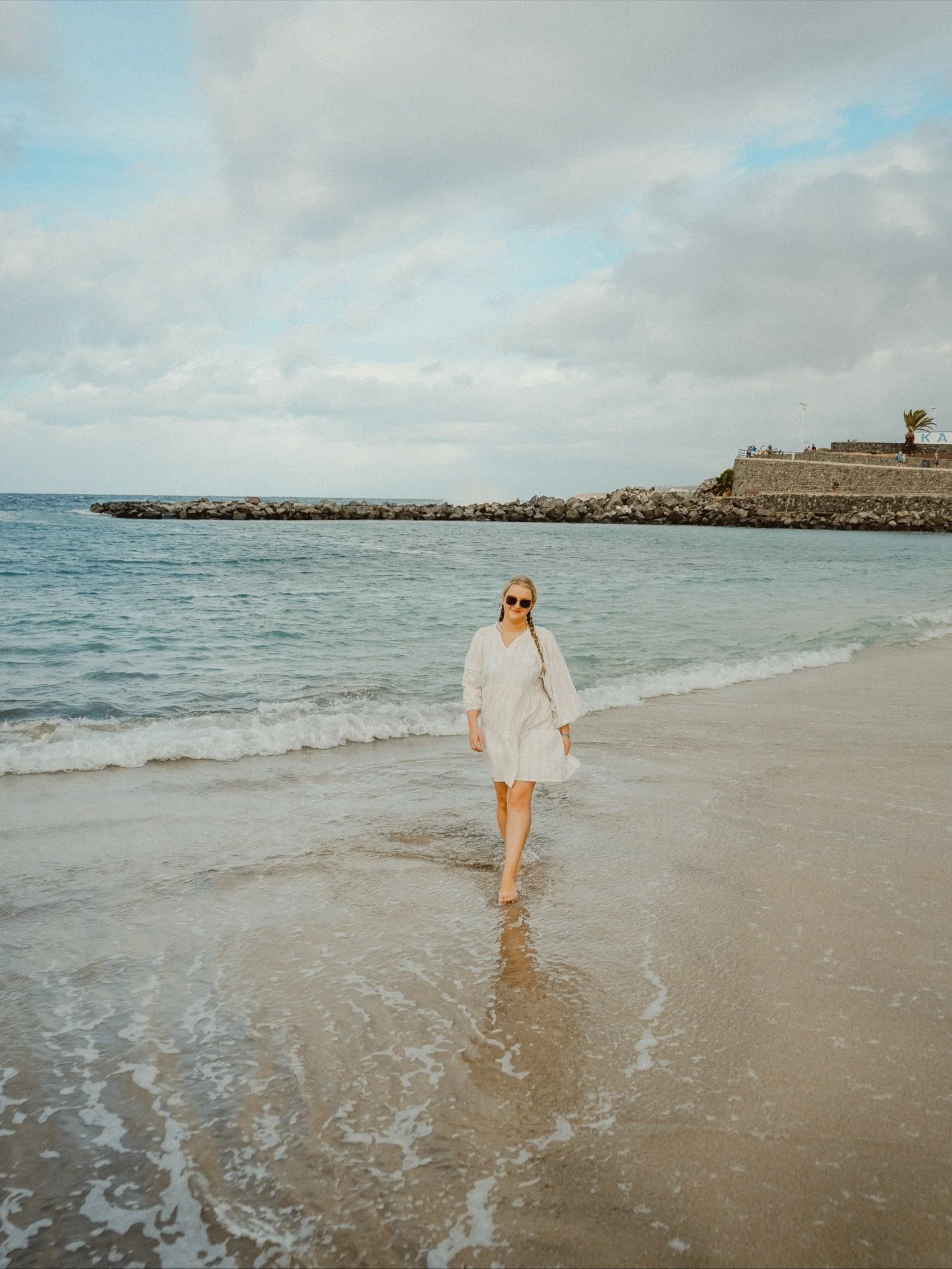 Enjoying my winter sun holiday with @firmoo_uk 💗😎 Get 50% off with code KCSR50 🥰