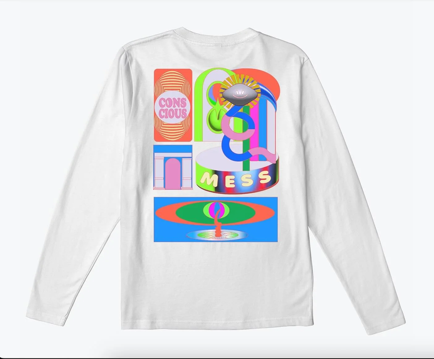 Conscious Mess , 2024 merch on @everpresshq 
🔗👉 everpress.com/consciousmess 🔗 available on tea towels , sweatshirts and Tshirts ☯️