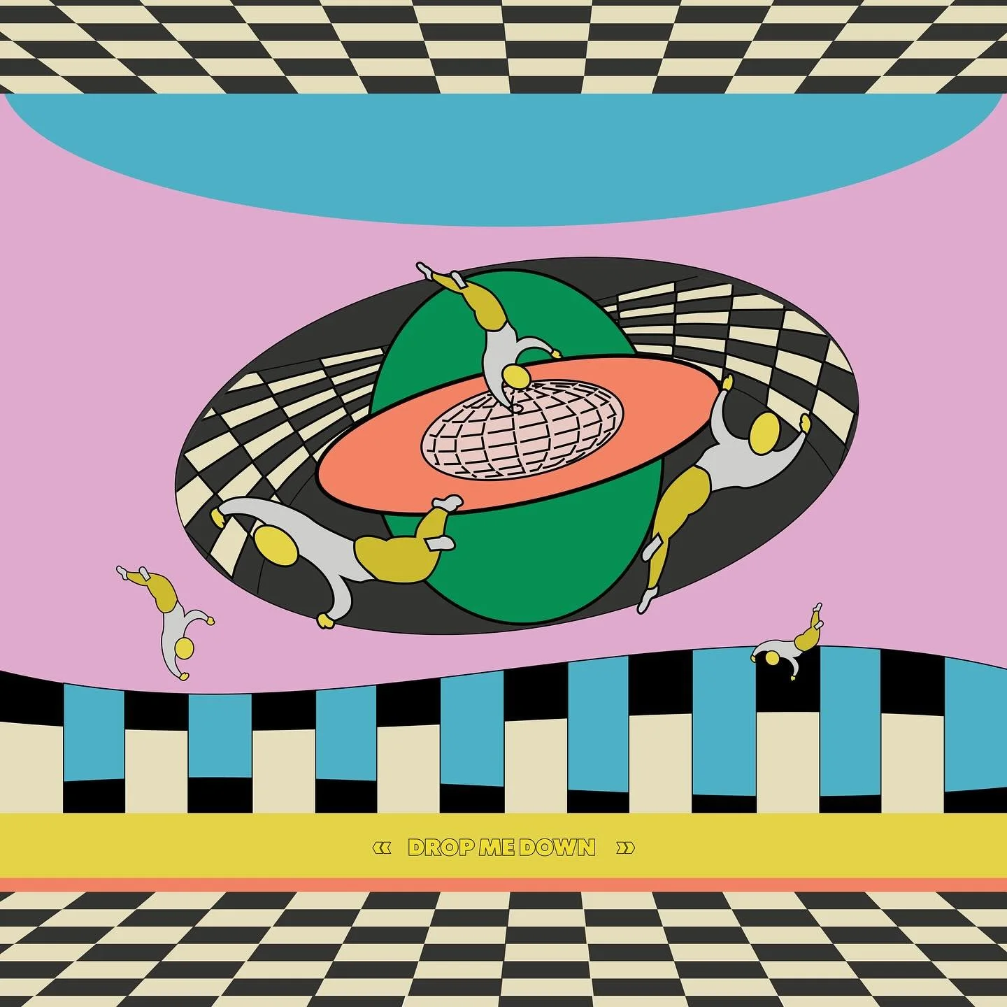 Art cover for talented  @lennymailleau - Drop me down . Out on @bandcamp 

Thank you Lenny for this ❤️
@theyellowzonerec