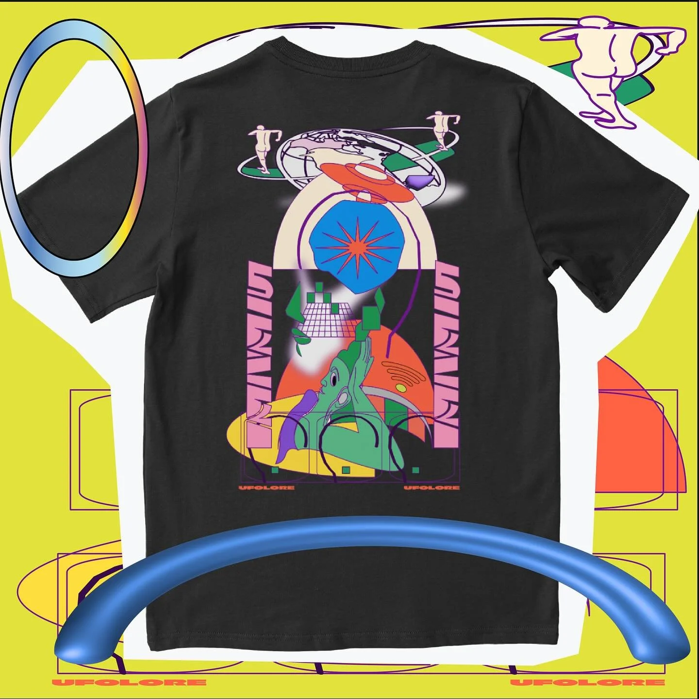 Ufolore 2024 Merch , available on tshirts and pullovers ✨specially at >everpress.com/ufolore ✨ @everpresshq