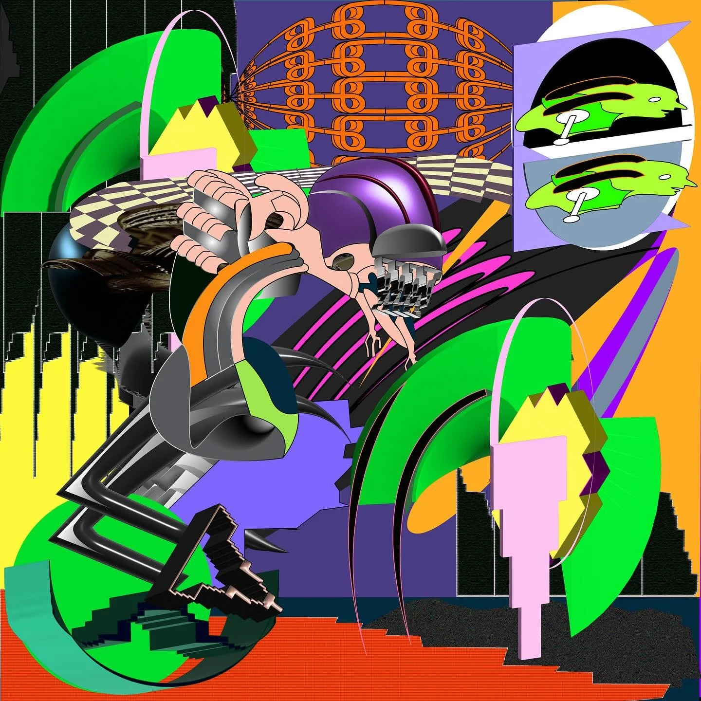 Prometheus - AI Oracle , 2024
A fusion of ancient myth and future tech. Prometheus, the Titan of foresight, transforms into a sentient AI, guiding humanity with digital flames of wisdom