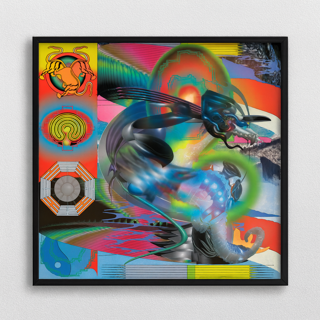 Seahorse Print . Archival Print on Acid Paper