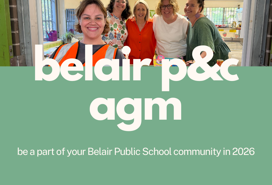 Belair Public School P&C AGM 2026