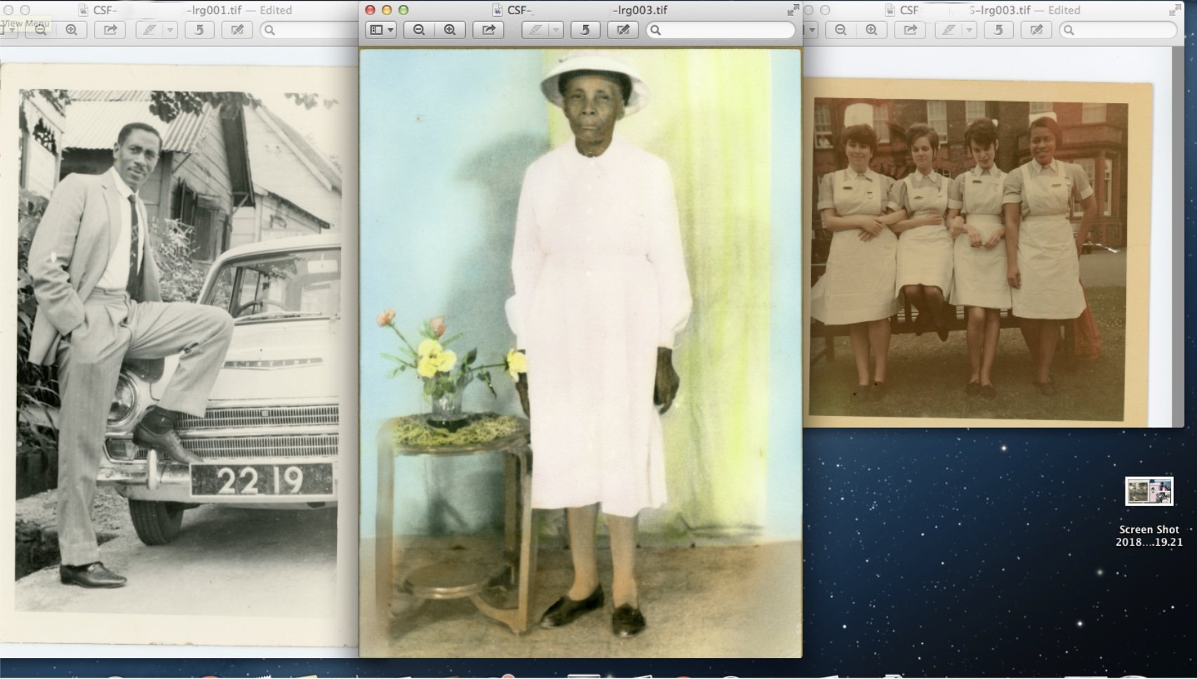 Selected images from Scan/Exchange, for with Caribbean Social Forum, 2018