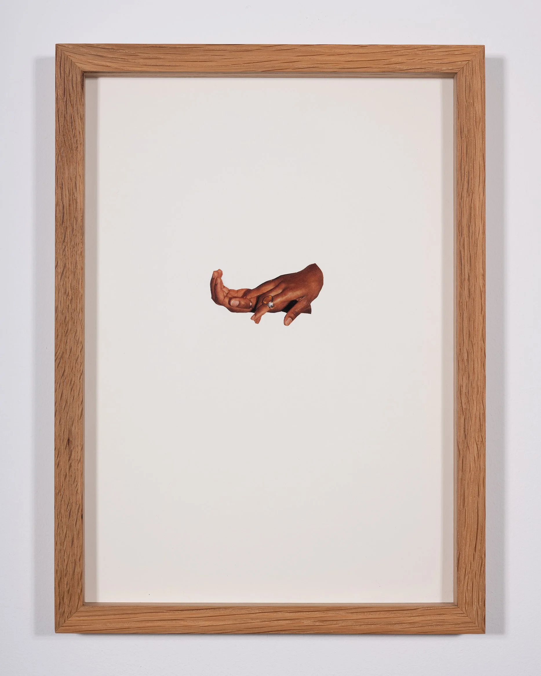 Chic, 2020, found image on paper, 21 x 29 cm