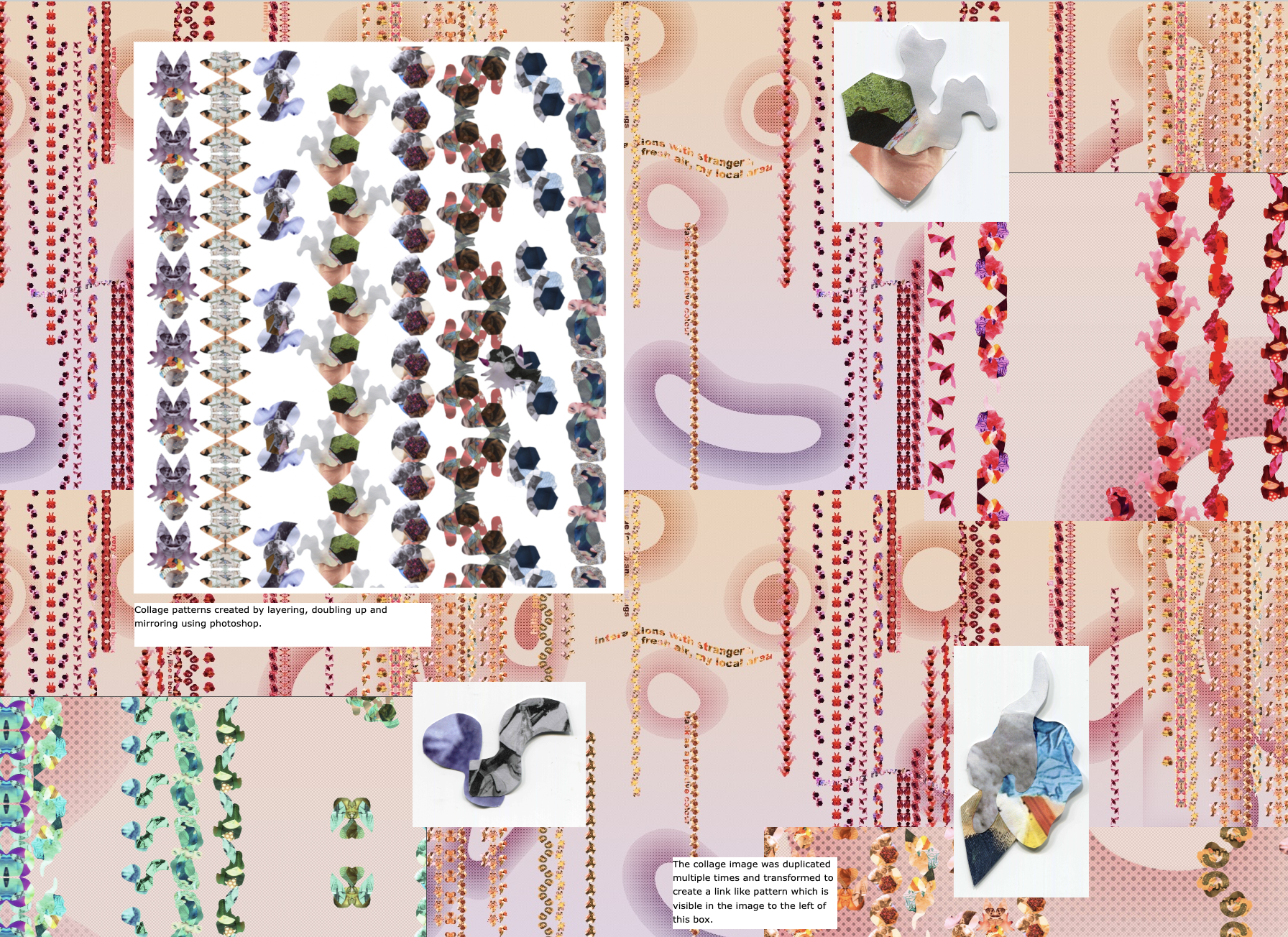 Detail from GOSH Arts commissioned 'Light blue... clouds parted' website. 