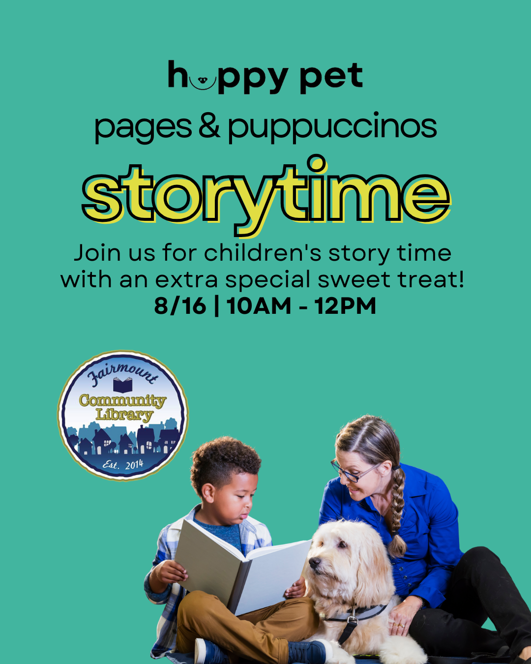 Story Time and Craft with Happy Pet Project