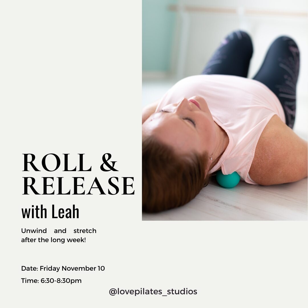 Our last Roll &amp; Release workshop for 2023 is coming up on Friday November 10!

Roll &amp; Release is one of our most loved workshops - with super fan clients who attend over and over again......

What is Roll &amp; Release? It's a 2 hour workshop