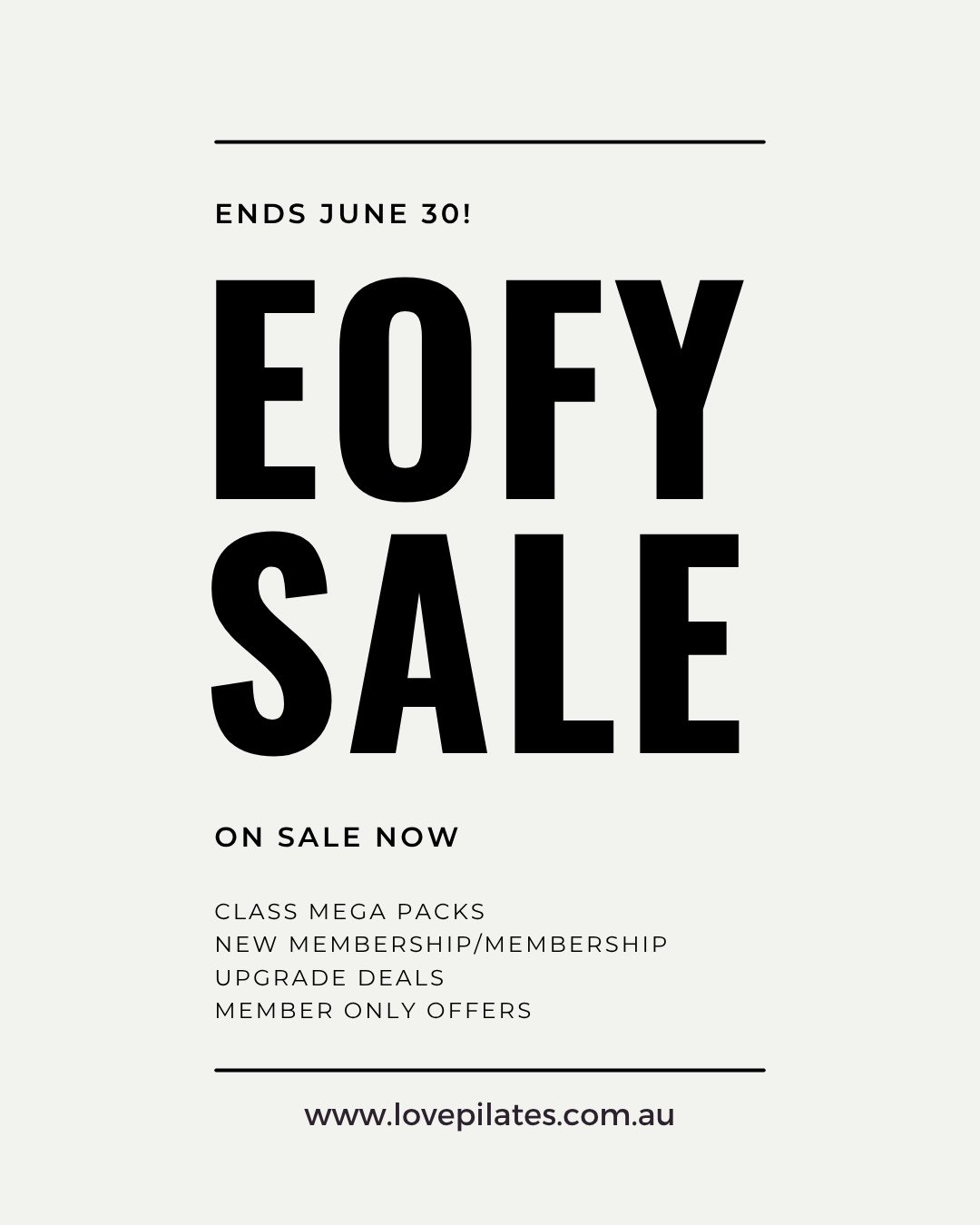 Our End of Financial Year Sale is NOW LIVE! Offers must end June 30!