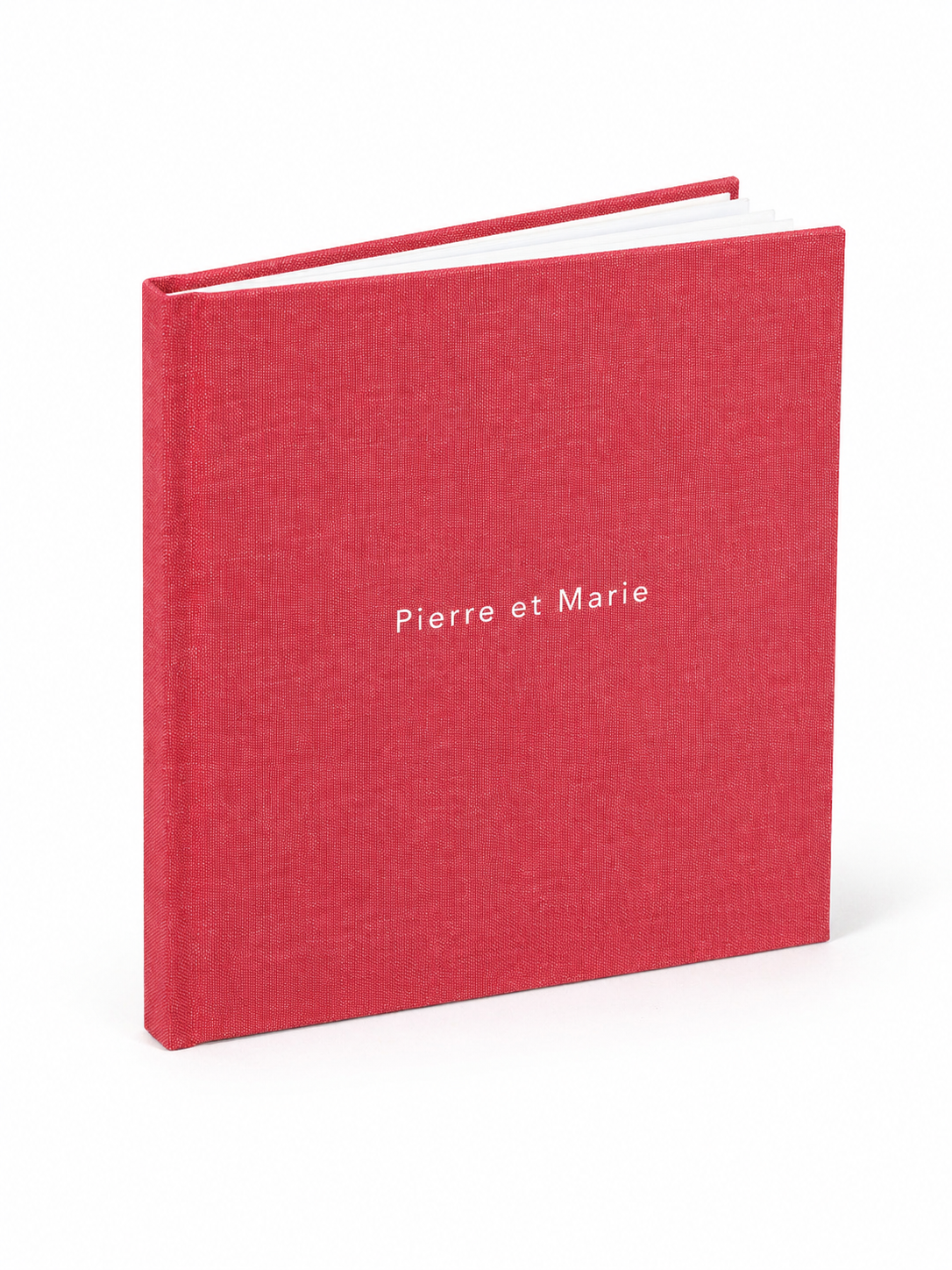 Album photo de mariage haut de gamme inclus dans les prestations à Grenoble
