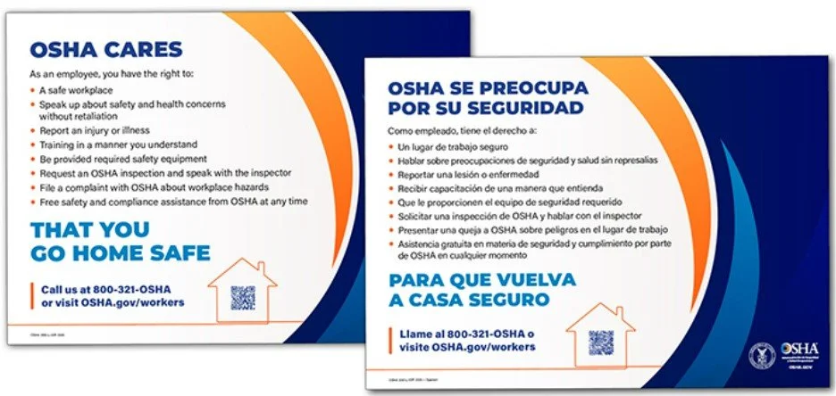 OSHA Redesigns Job Safety & Health Poster — American Compliance Systems