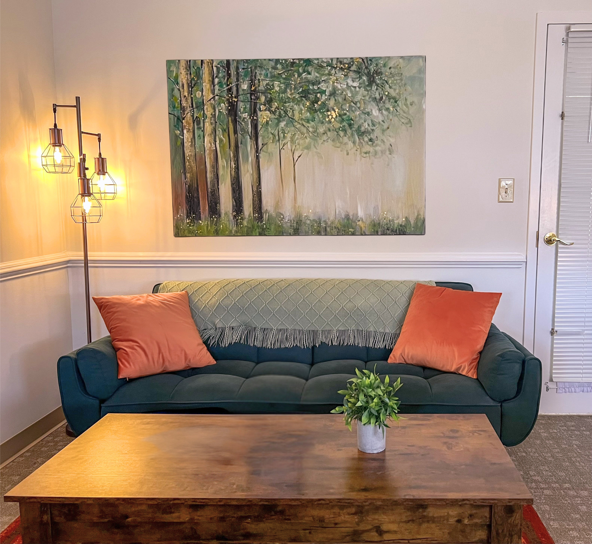 Private therapy office in Annapolis offering EMDR therapy.
