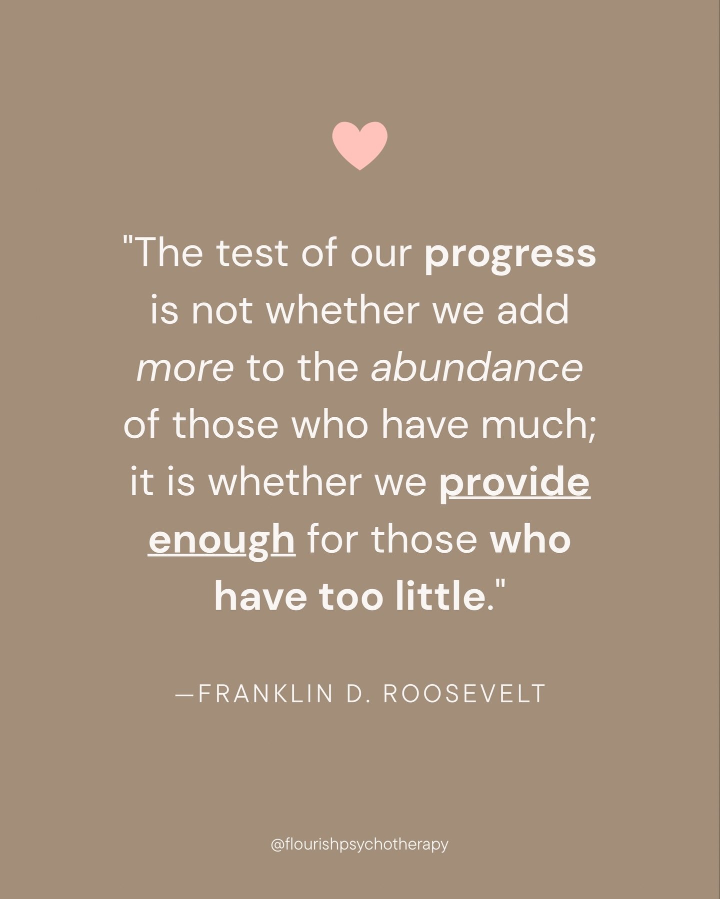 In these tumultuous times, I&rsquo;ve been thinking about what holds us together&mdash;our shared values, our common humanity, and resilience as humans.

These words from former presidents remind me that we&rsquo;ve weathered difficult seasons before