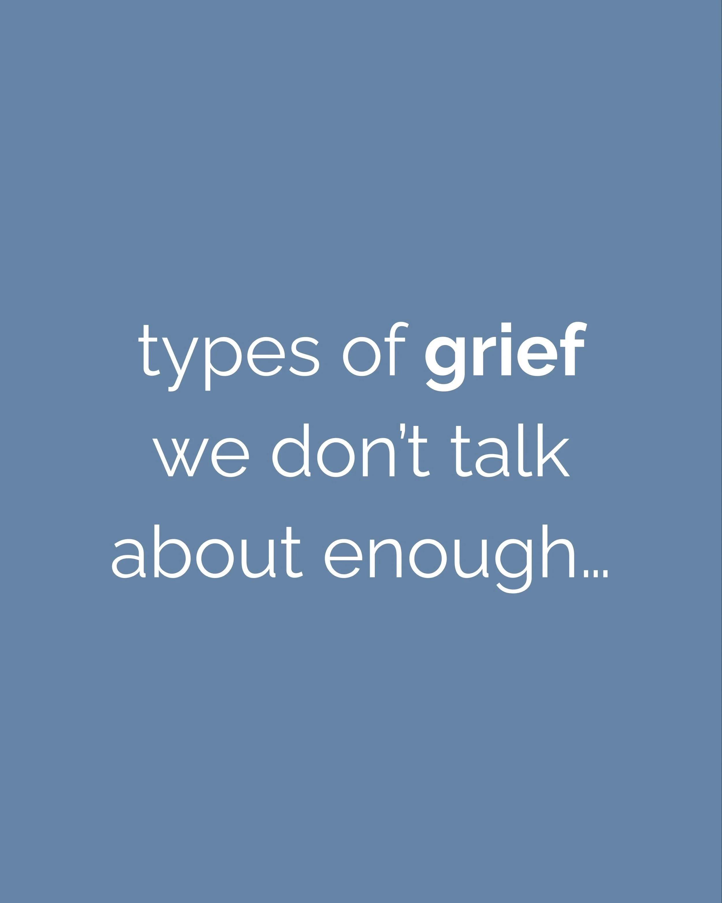 ambiguous loss is grieving someone, something, or some version of life that is still present in some way. but it no longer feels reachable in the way it once did. it can look like&hellip;

&bull; the parent with dementia who no longer recognizes you
