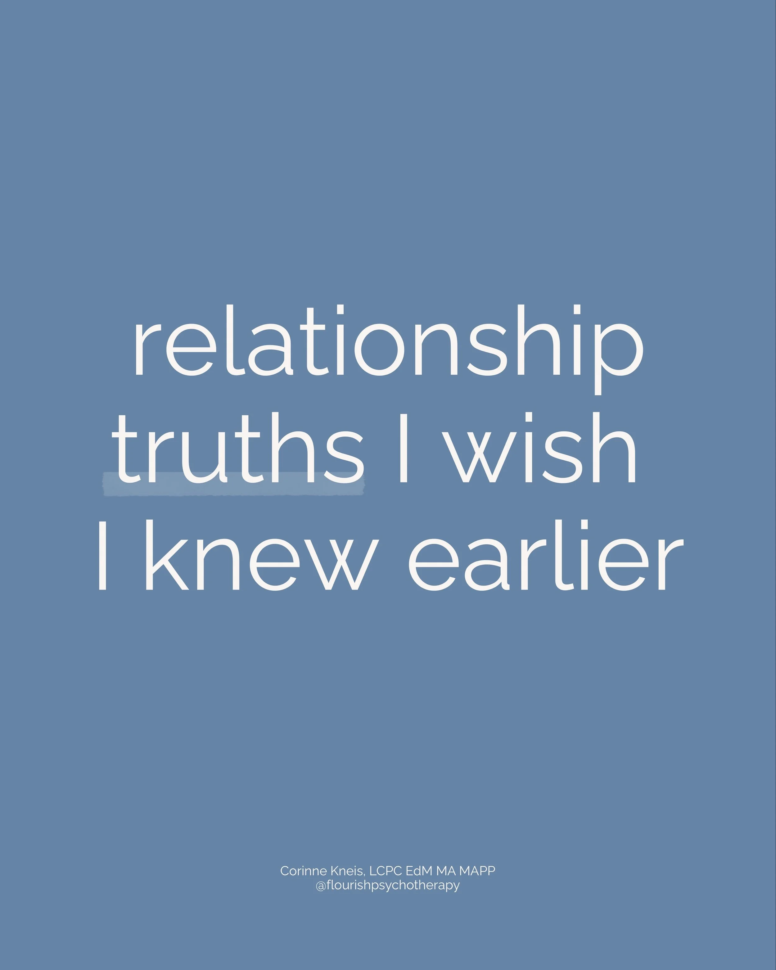 Some relationship lessons sound simple, but they can take years to truly learn. It takes practice, patience, and deep self honestly to change your patterns ❤️