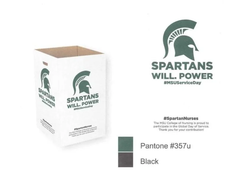 Cardboard Trash Cans for Events