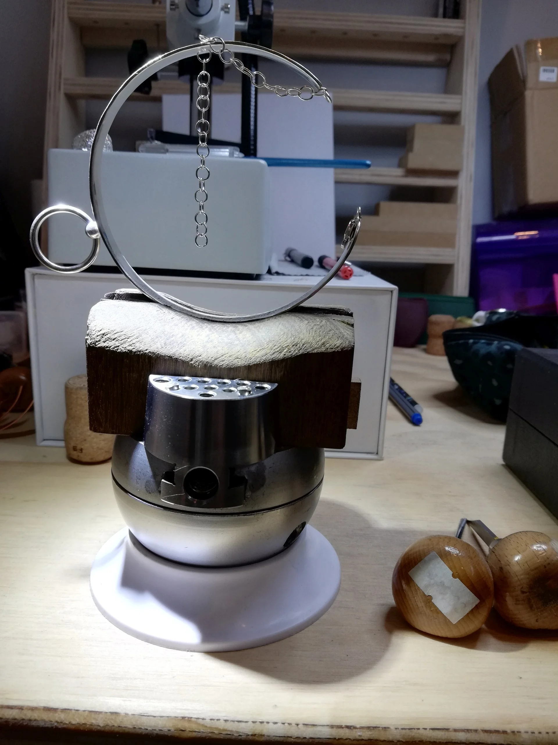 engraving set up