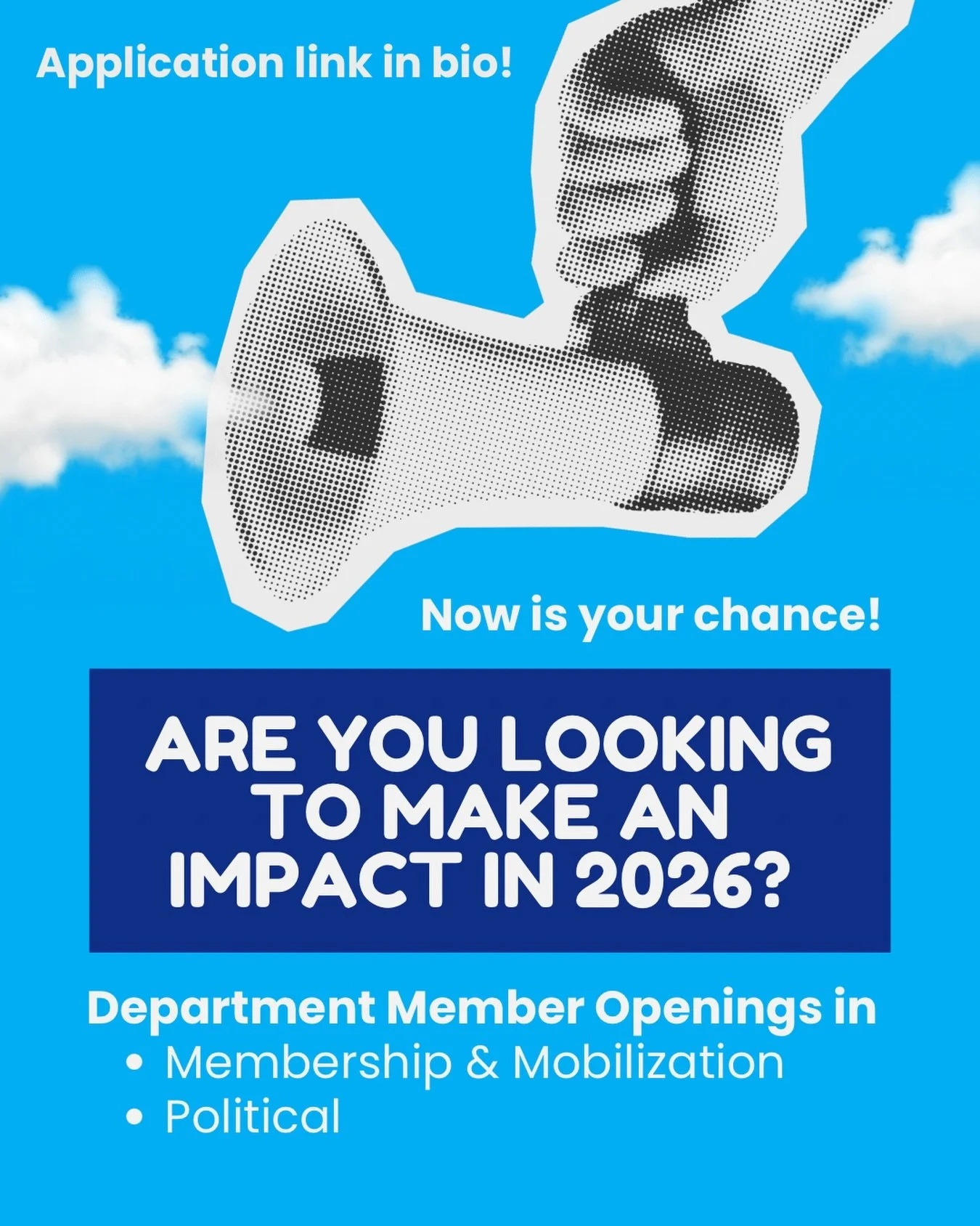 Looking to join our team? Now is your chance! Application link in bio