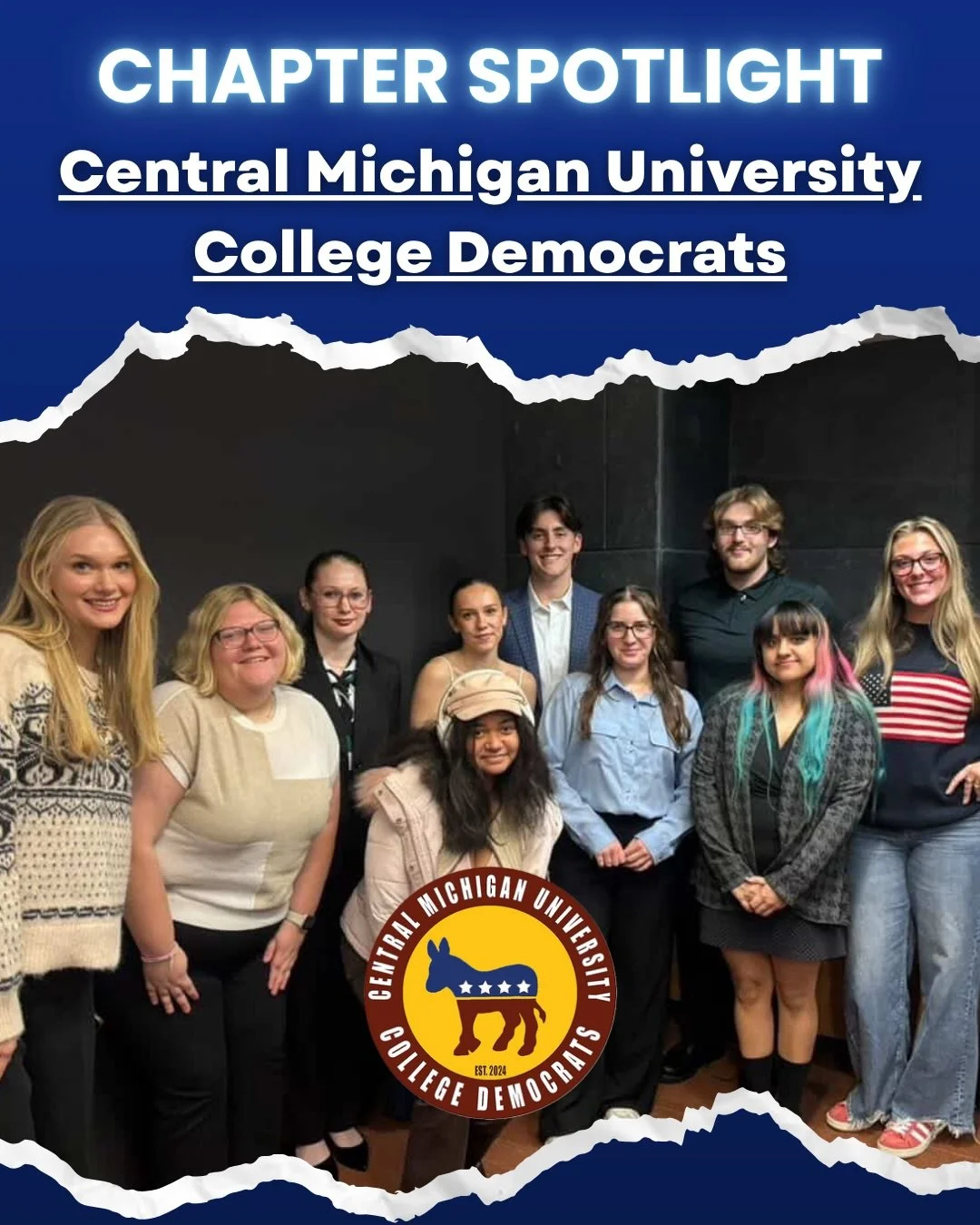 Thank you @cmichdemocrats for your continued dedication! 💙
