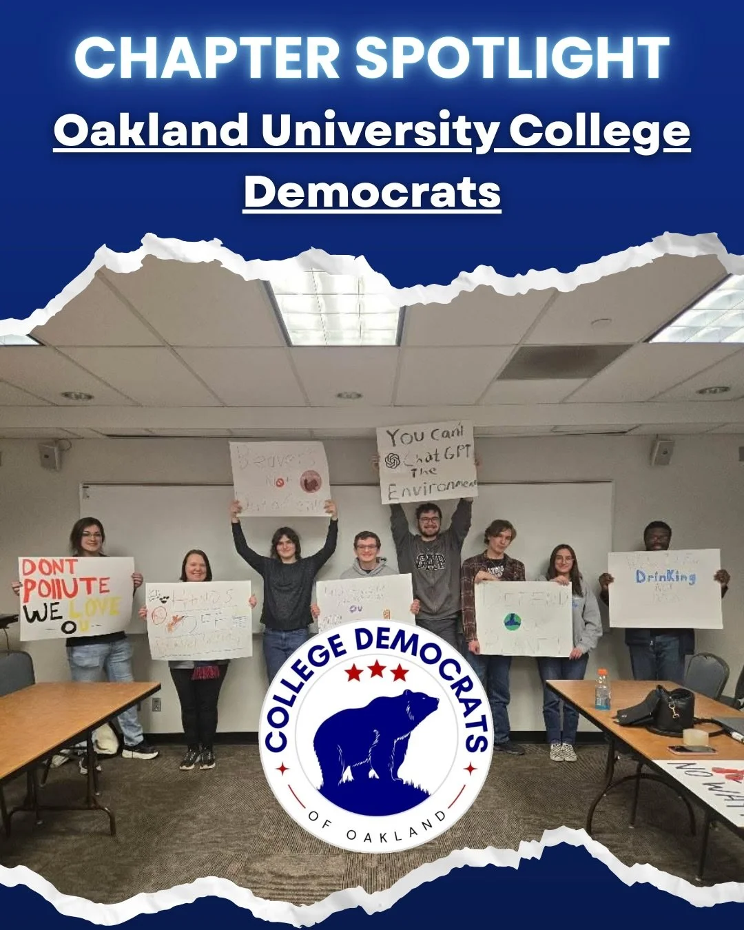 Thank you @collegedemsou for your continued hard work and dedication! 💙