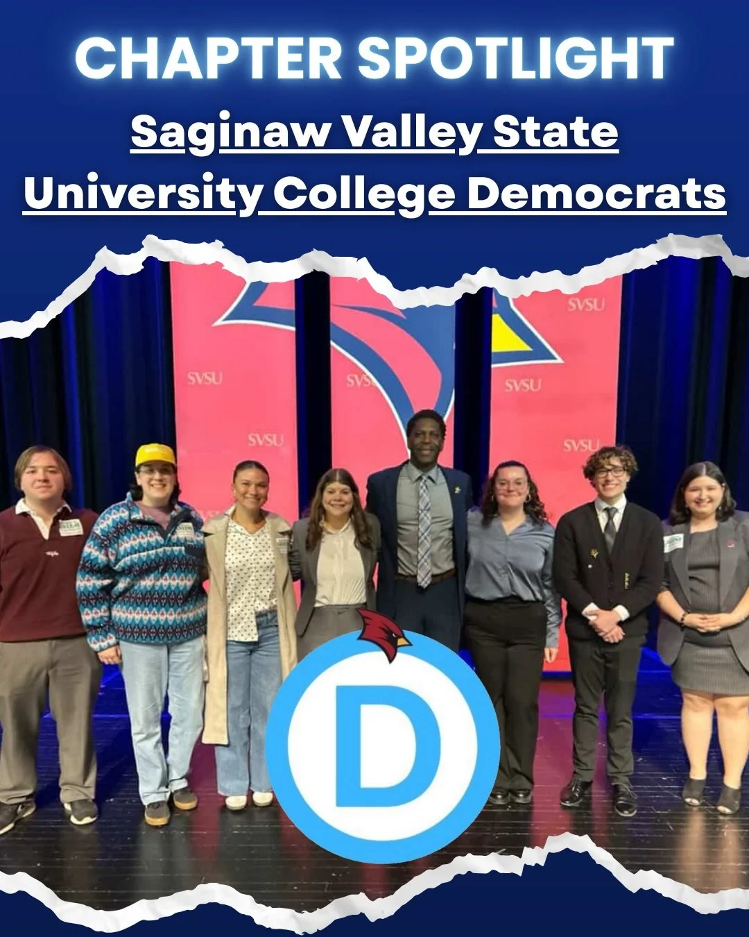 Thank you @svsudemocrats for all of your continued work!