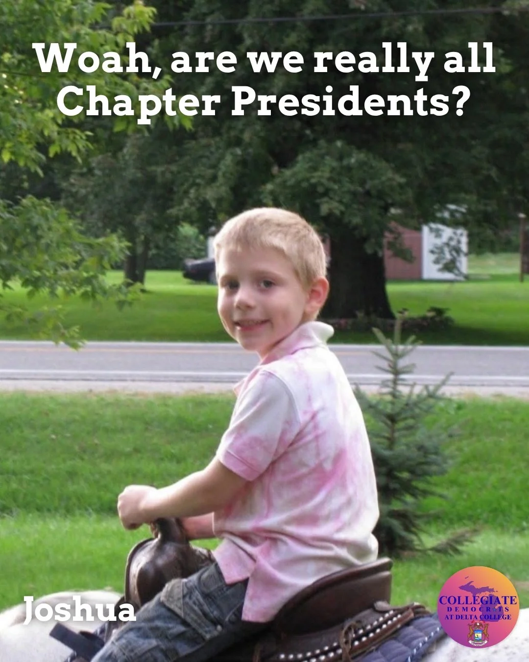 When they grow up&hellip;our Chapter Presidents want to fight for a better future 💙
